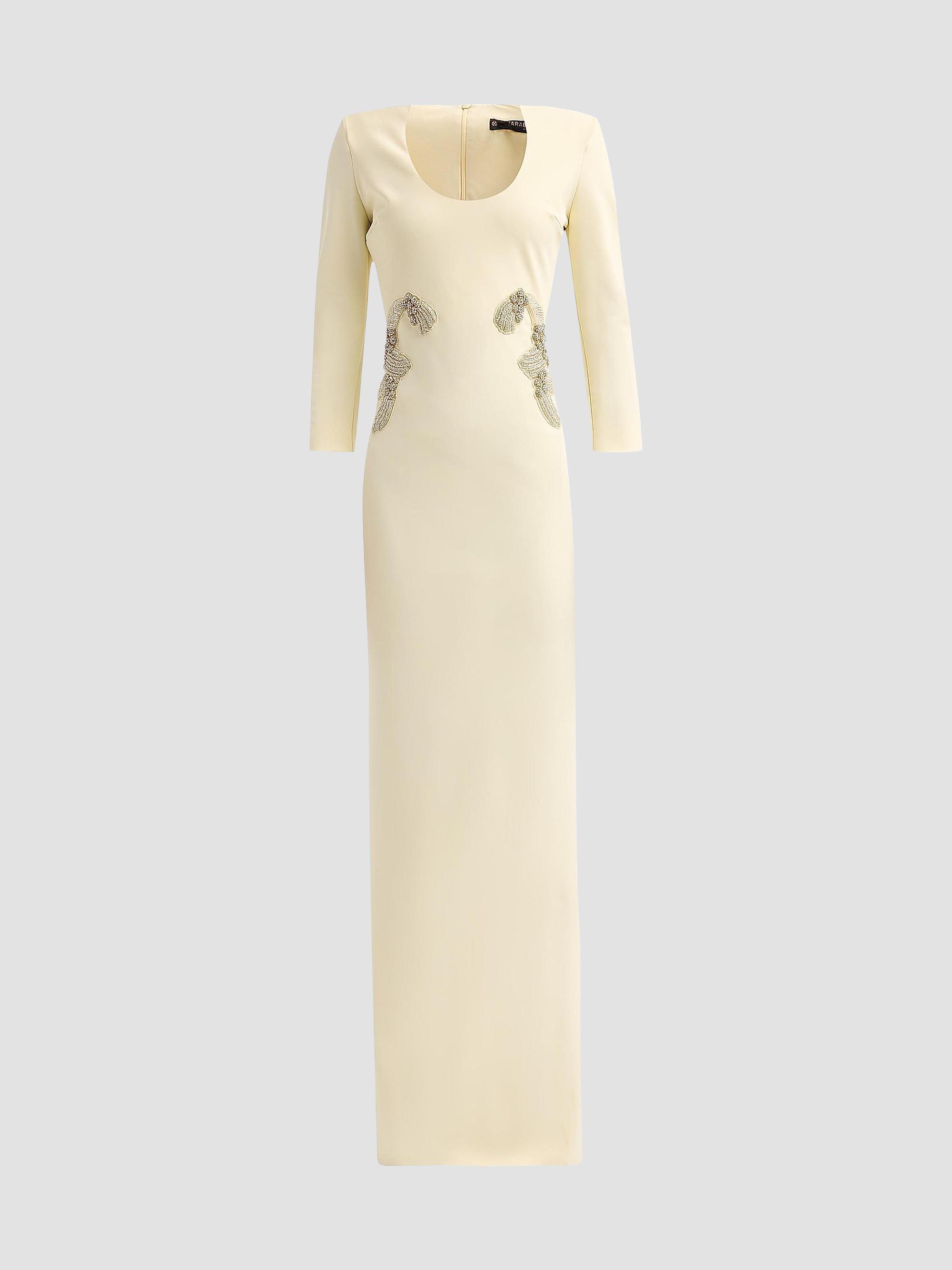 Chiara Boni La Petite Robe Women's Addie Embellished-Side Column Gown -