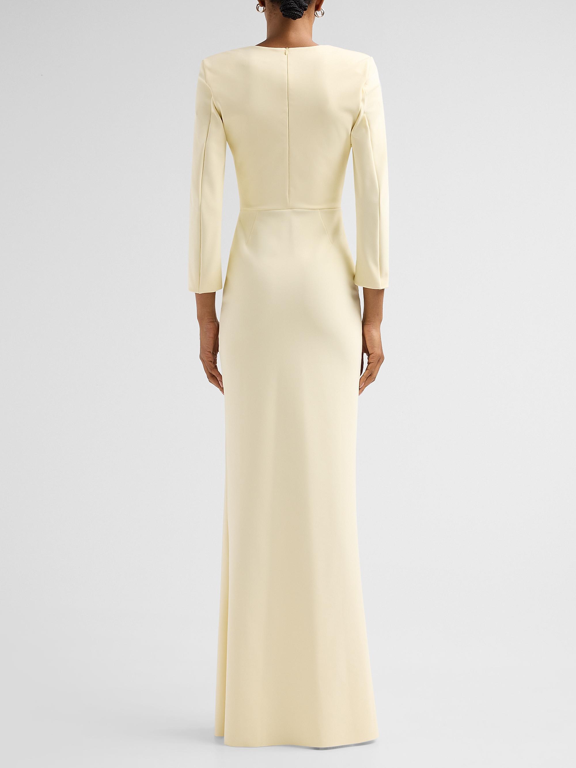 Chiara Boni La Petite Robe Women's Addie Embellished-Side Column Gown - | Thumbnail 3