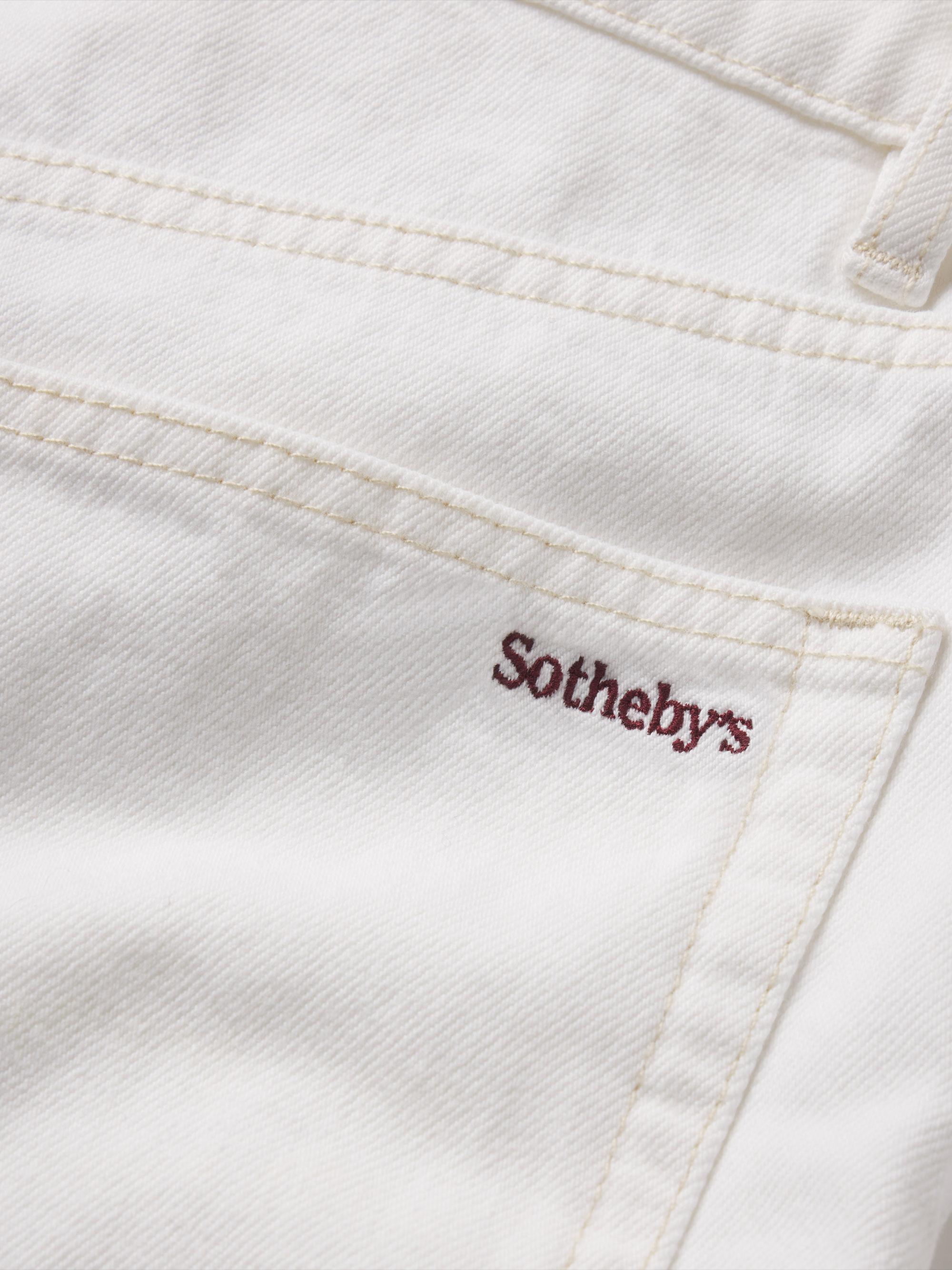 FRAME Women's The Sotheby's Cuffed Jeans - Natural Clean | Thumbnail 7