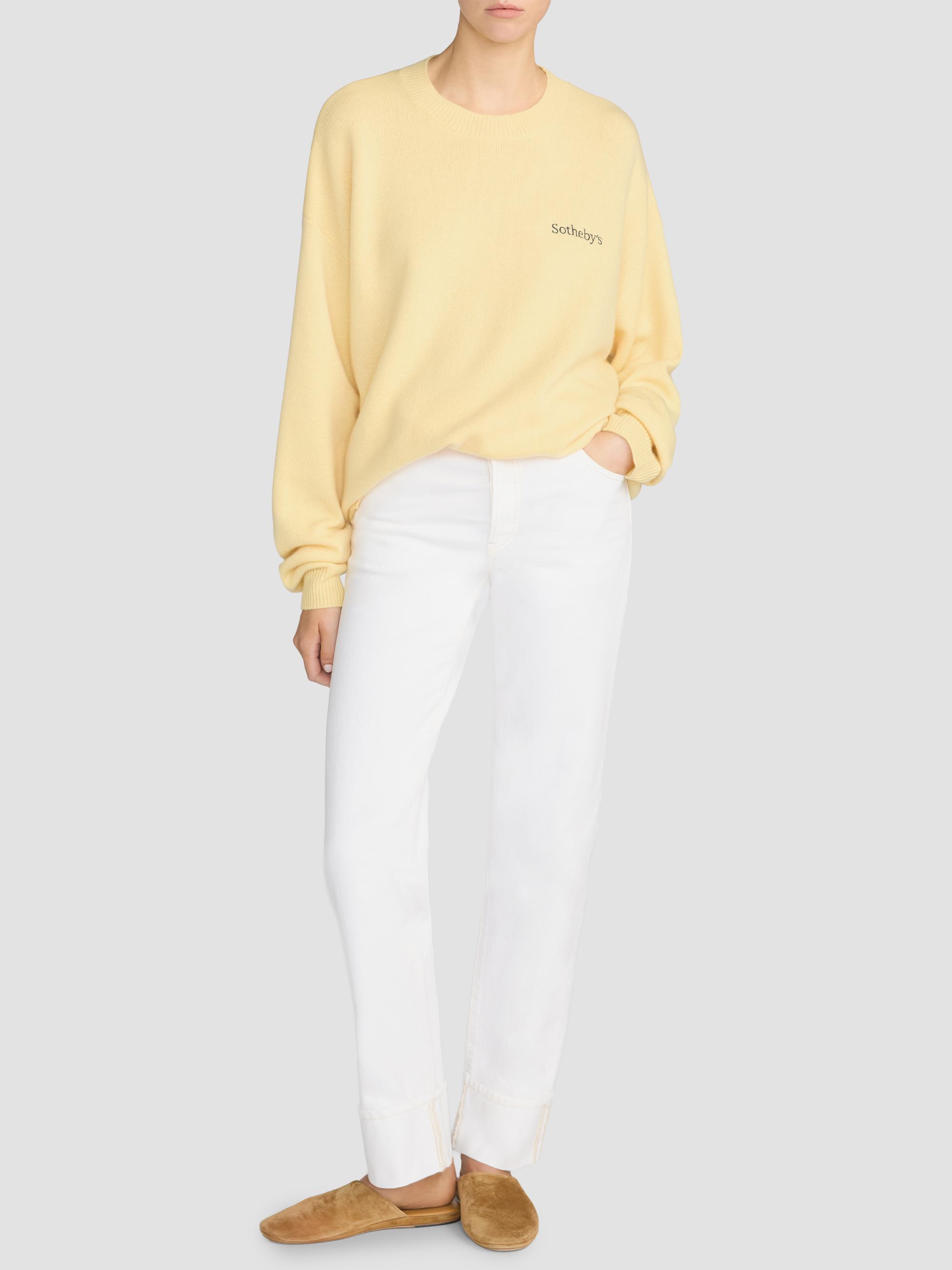 FRAME Women's The Sotheby's Cuffed Jeans - Natural Clean | Thumbnail 2