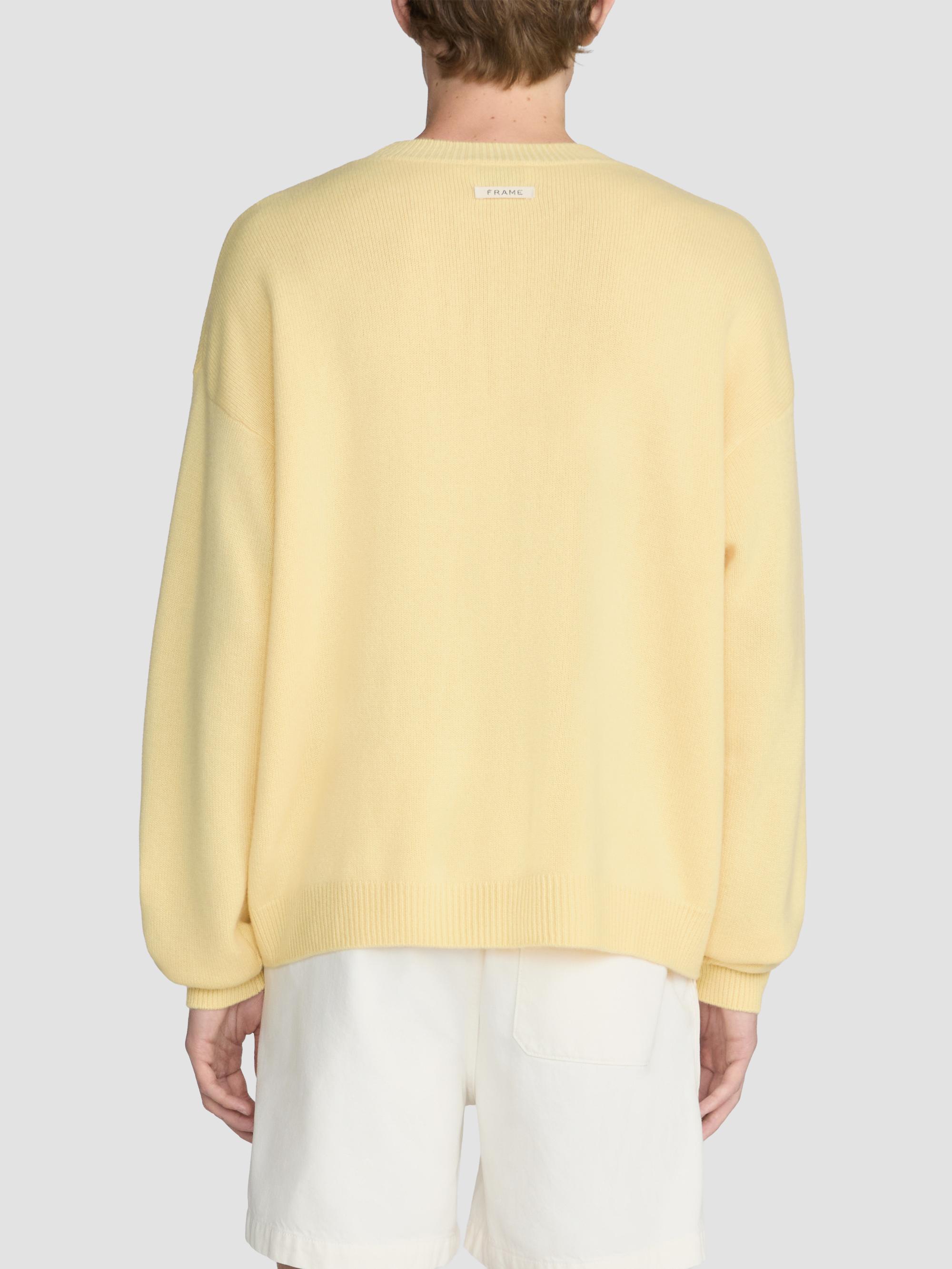 FRAME The Sotheby's Cashmere Sweater - Yellow | Thumbnail 2