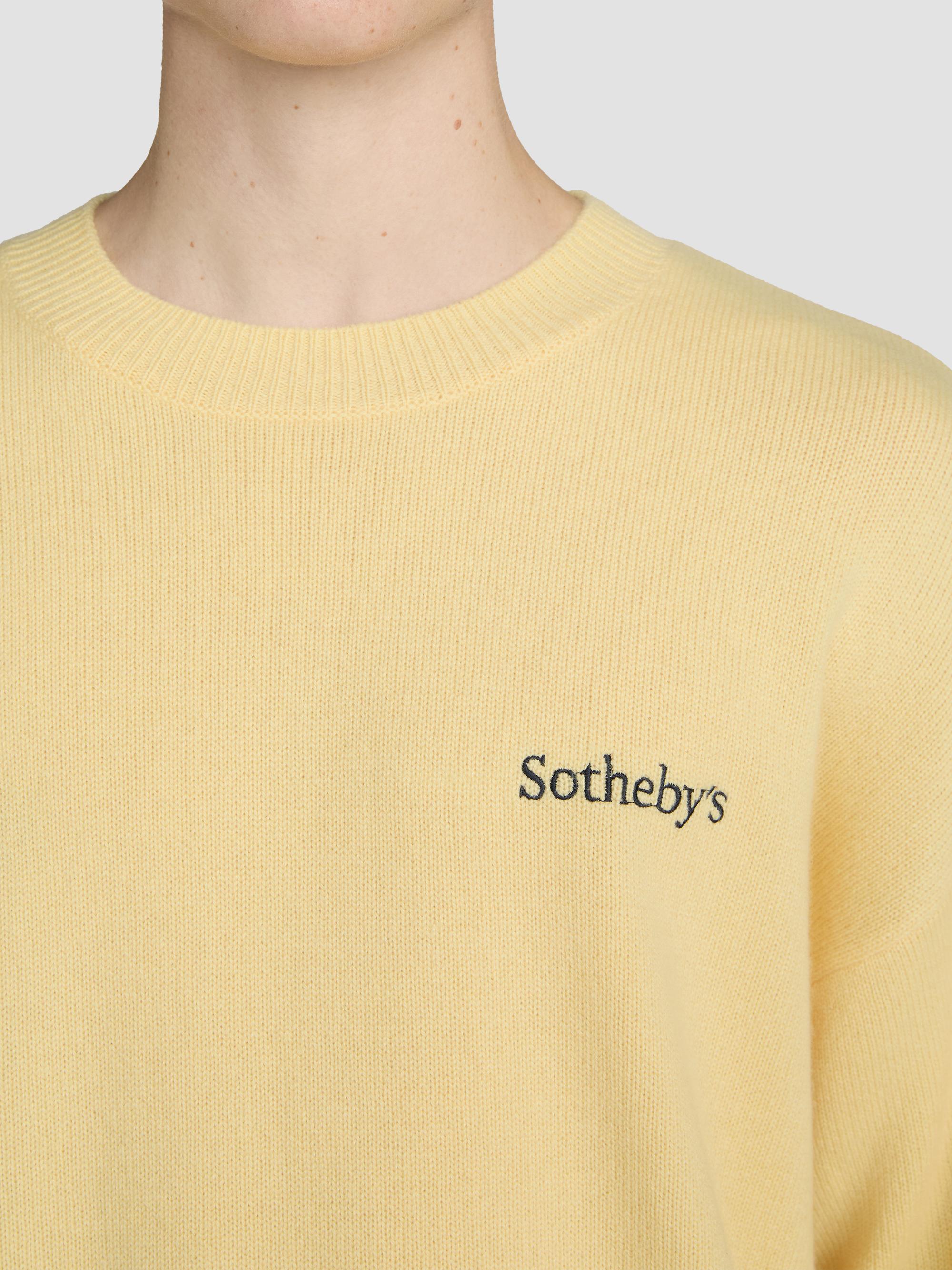 FRAME The Sotheby's Cashmere Sweater - Yellow | Thumbnail 4