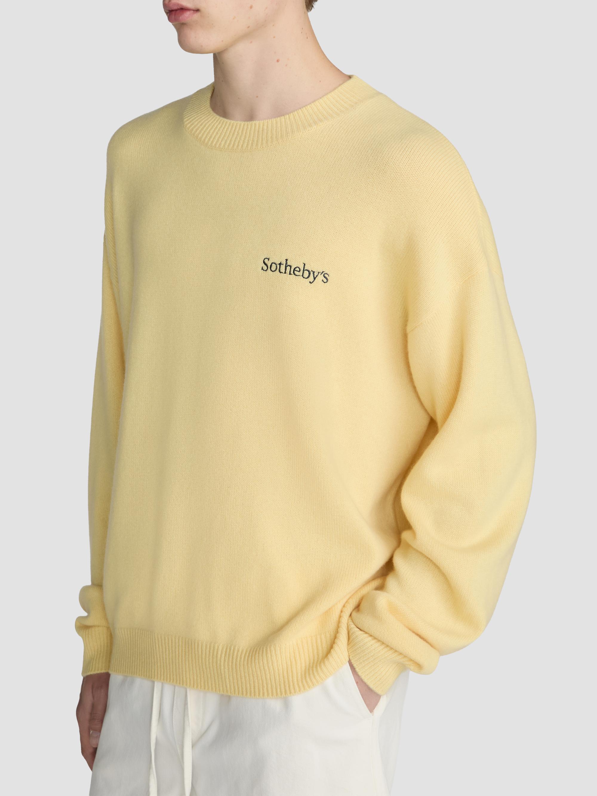 FRAME The Sotheby's Cashmere Sweater - Yellow | Thumbnail 7