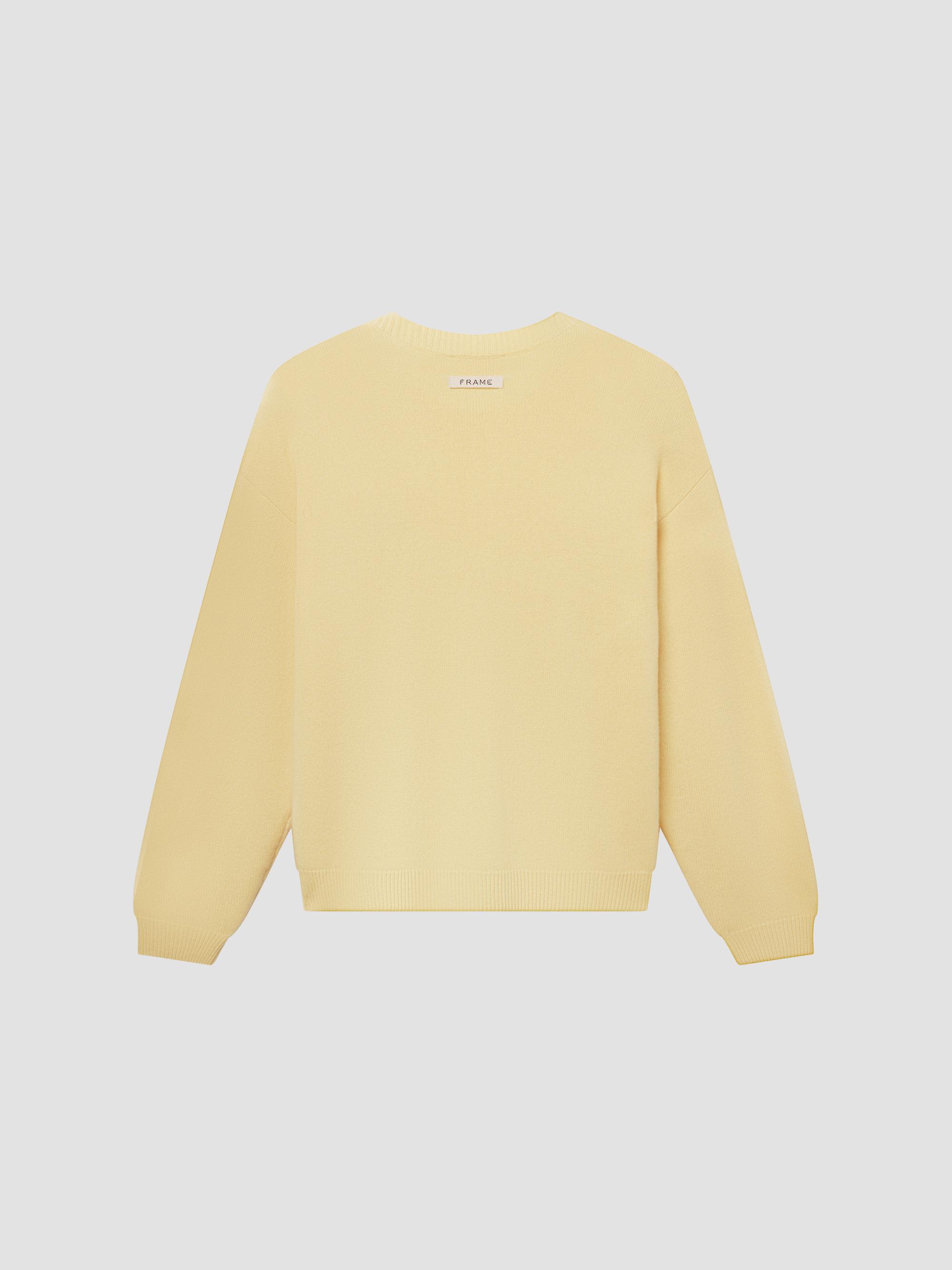 FRAME The Sotheby's Cashmere Sweater - Yellow | Thumbnail 8