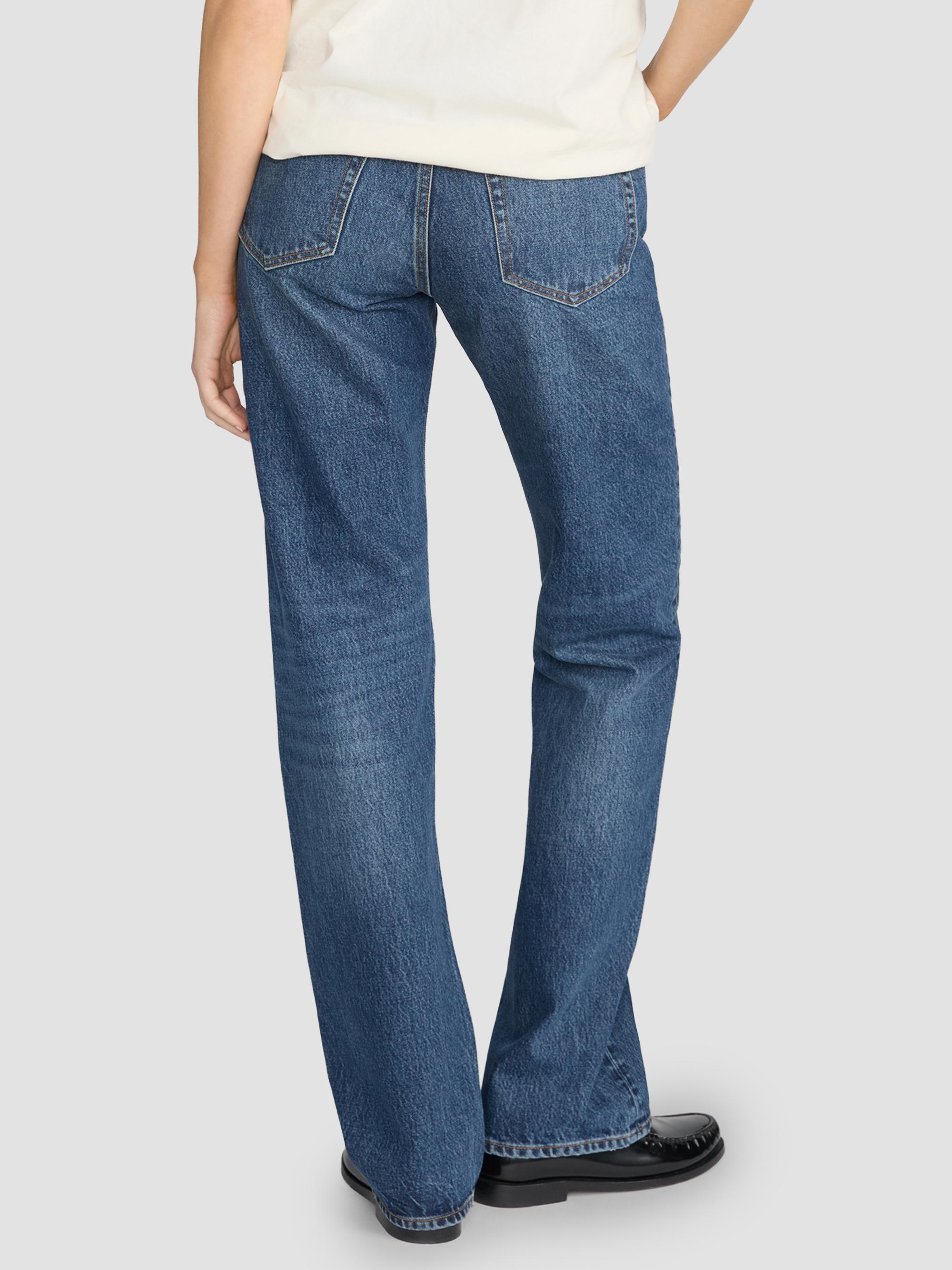 FRAME Women's The Sotheby's Vertical Slim Jeans - Friday | Thumbnail 3