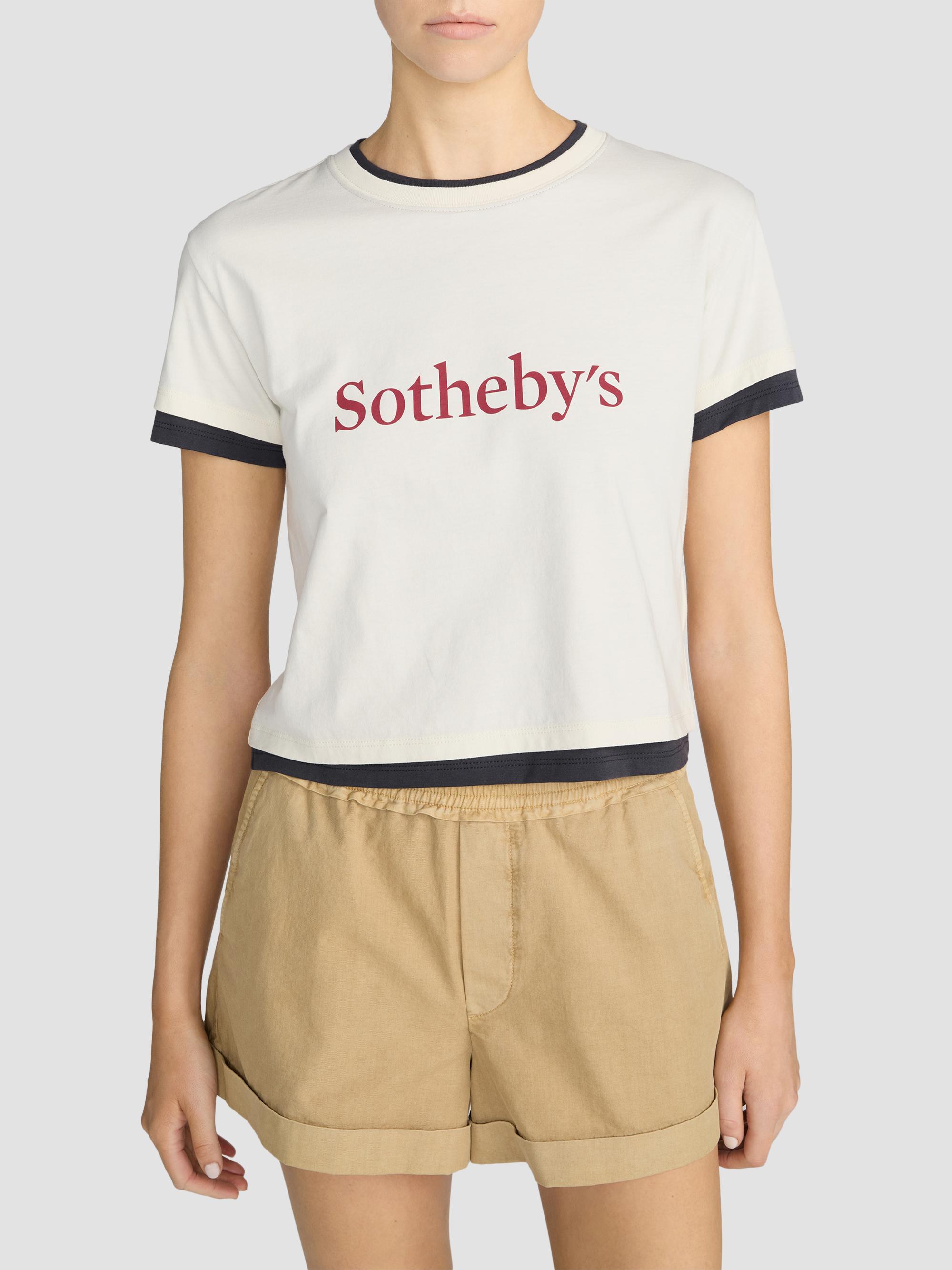 FRAME FRAME x Sotheby's Layered Cotton T-Shirt | Saks Fifth Avenue
