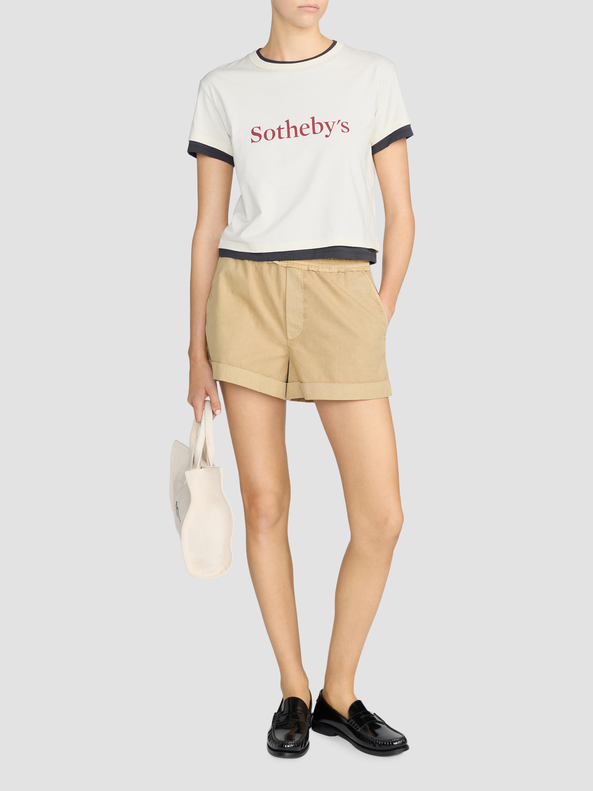 FRAME FRAME x Sotheby's Layered Cotton T-Shirt | Saks Fifth Avenue