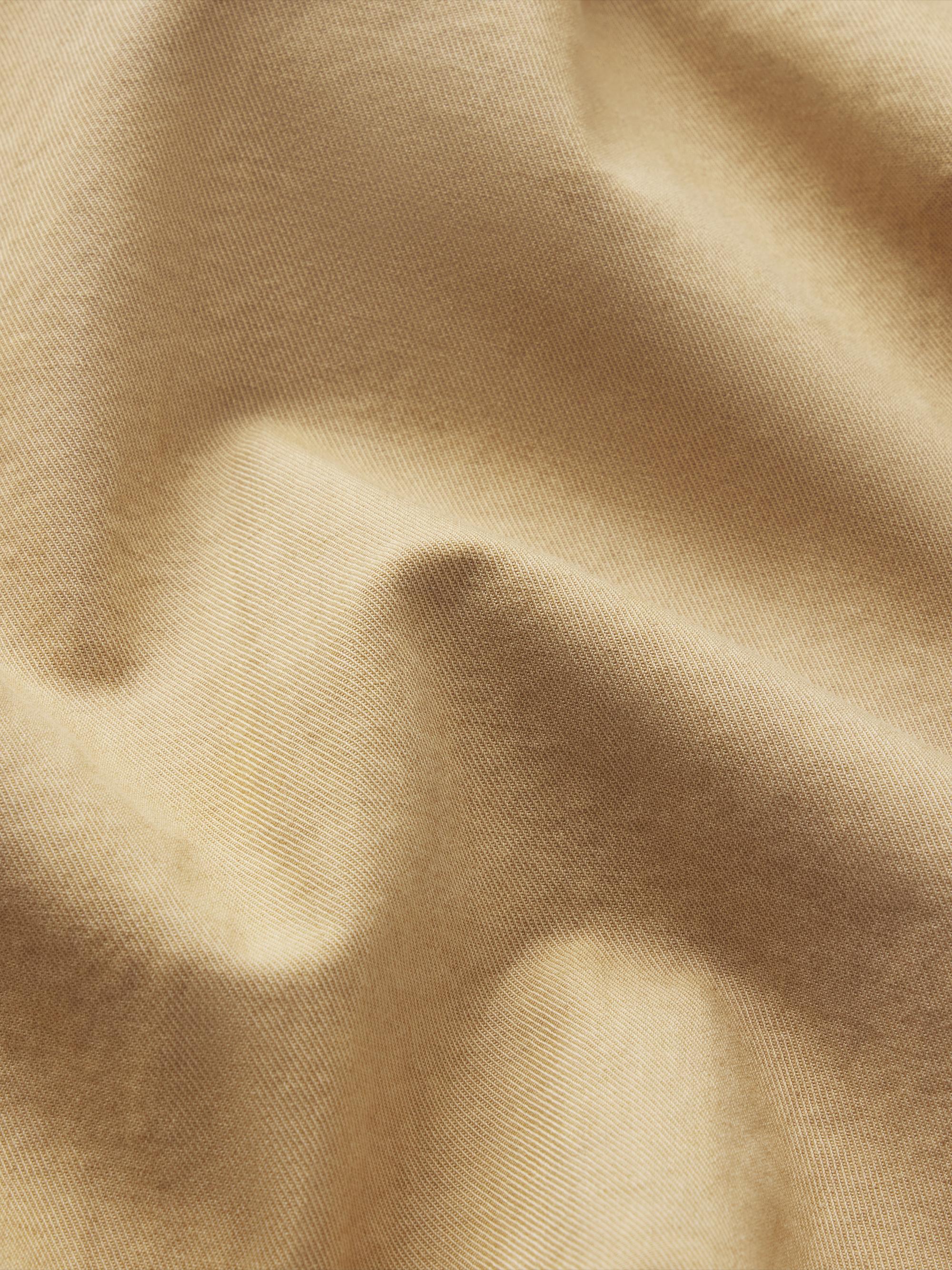 FRAME Women's  X Sotheby's Cotton Short Trench Coat - Khaki | Thumbnail 7