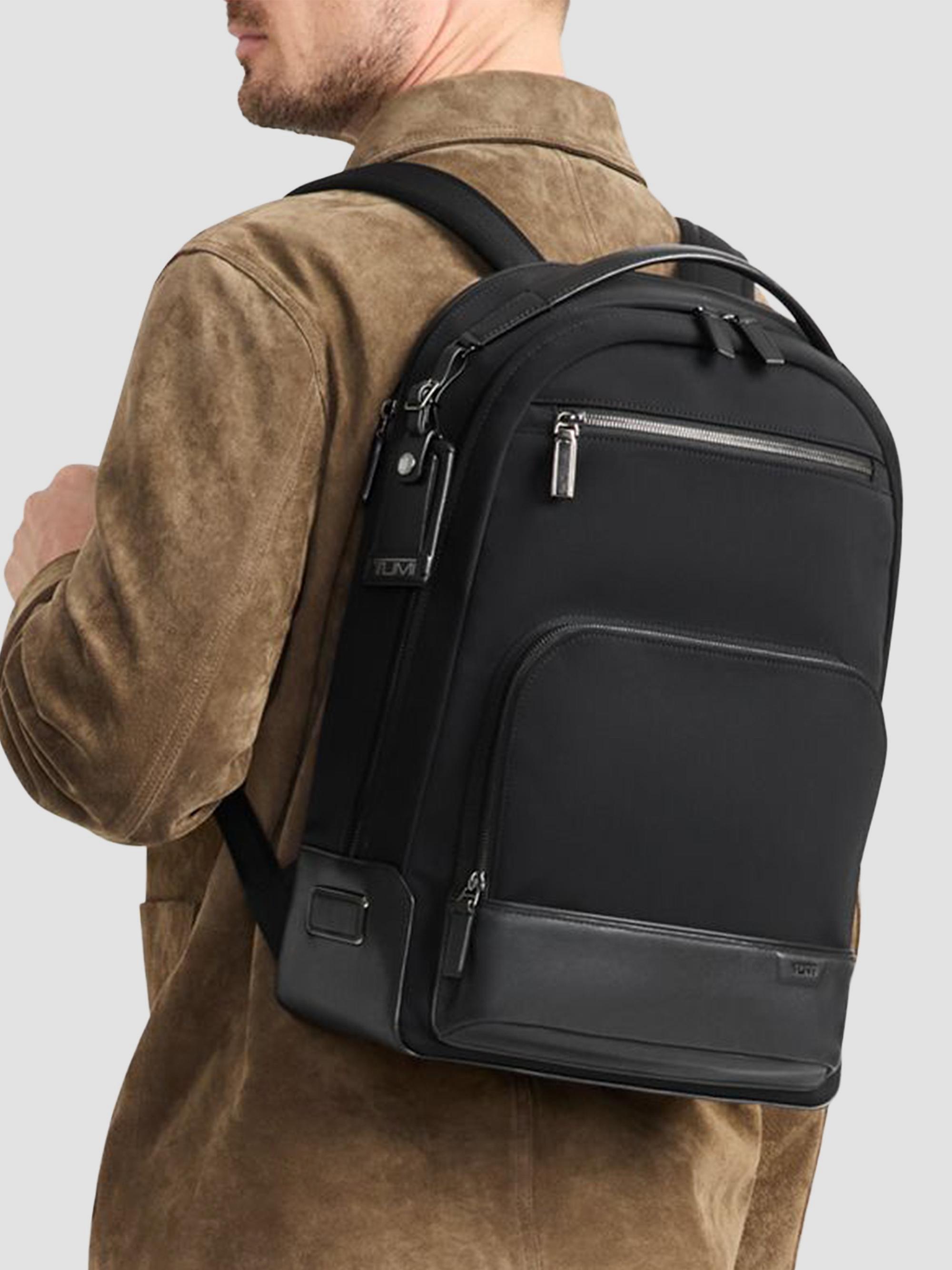 TUMI Men's Harrison Warren Backpack - Midnight Black | Thumbnail 2