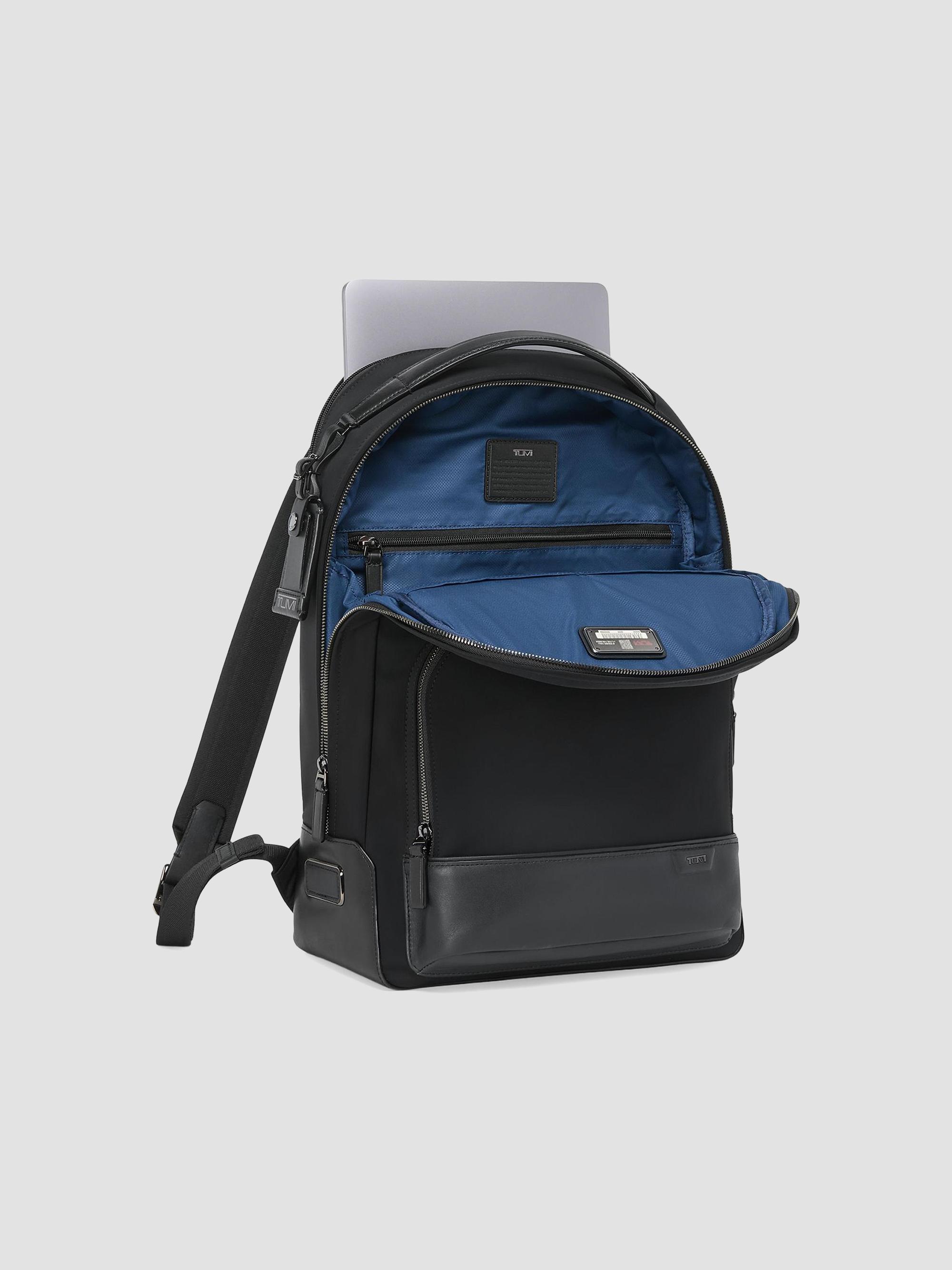 TUMI Men's Harrison Warren Backpack - Midnight Black | Thumbnail 3