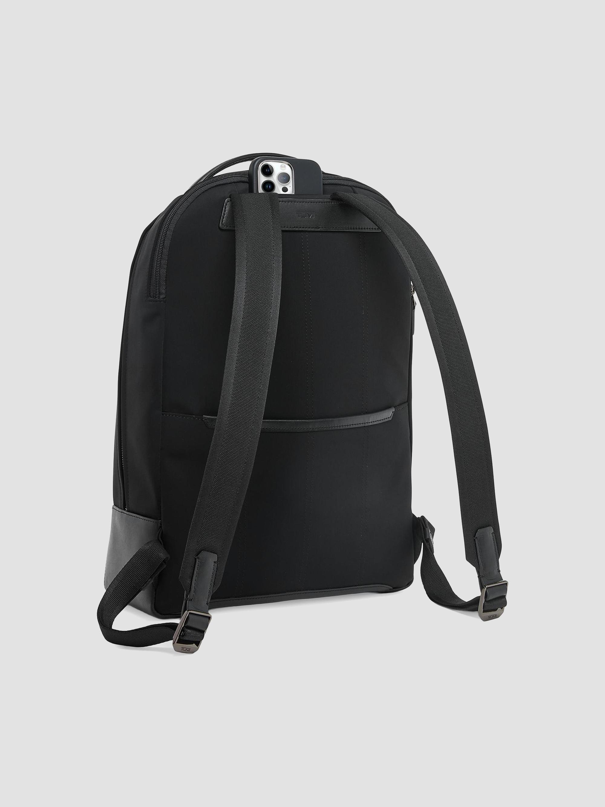 TUMI Men's Harrison Warren Backpack - Midnight Black | Thumbnail 5
