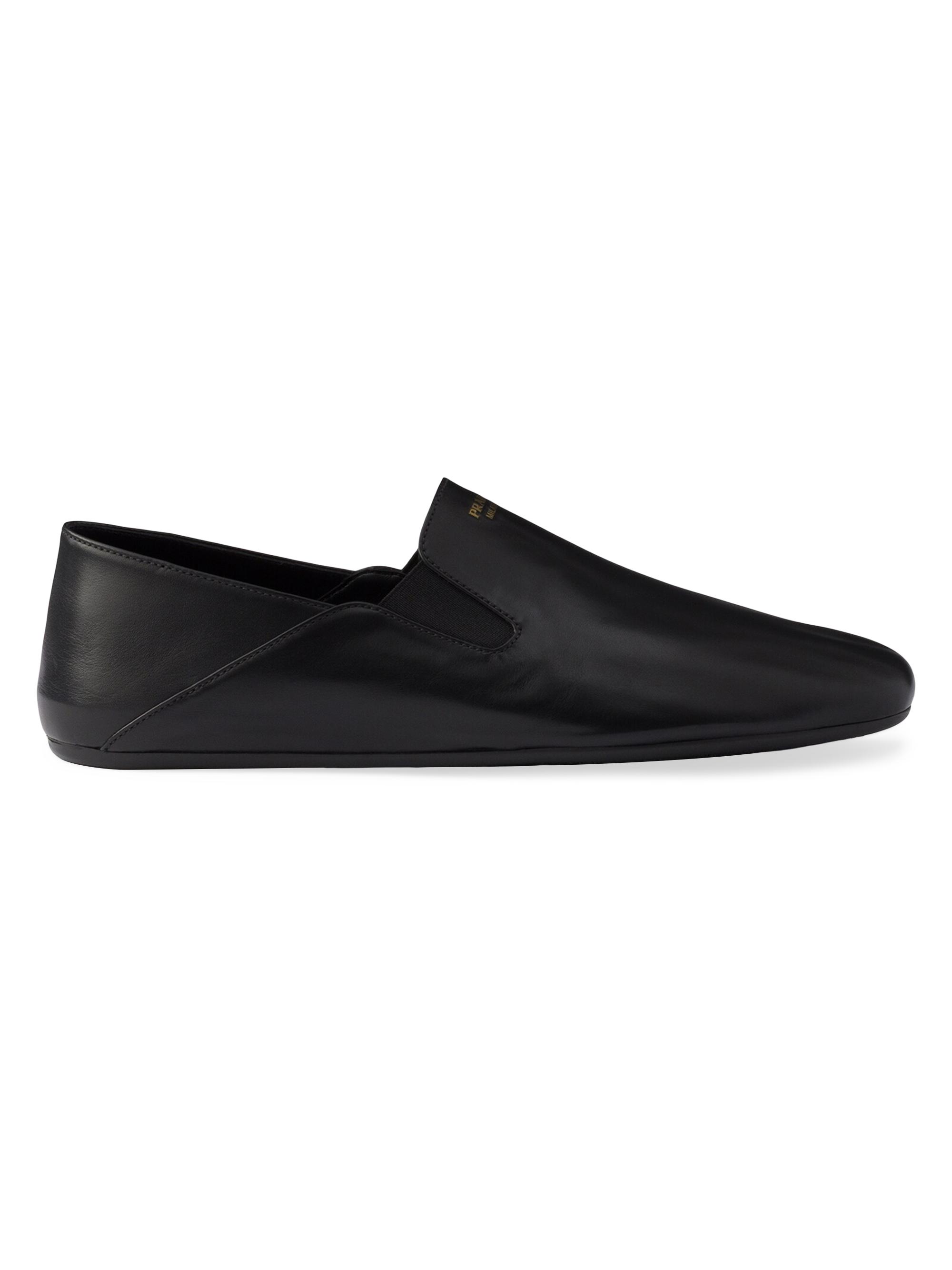 Prada Men's Leather Driving Shoes | Saks Fifth Avenue