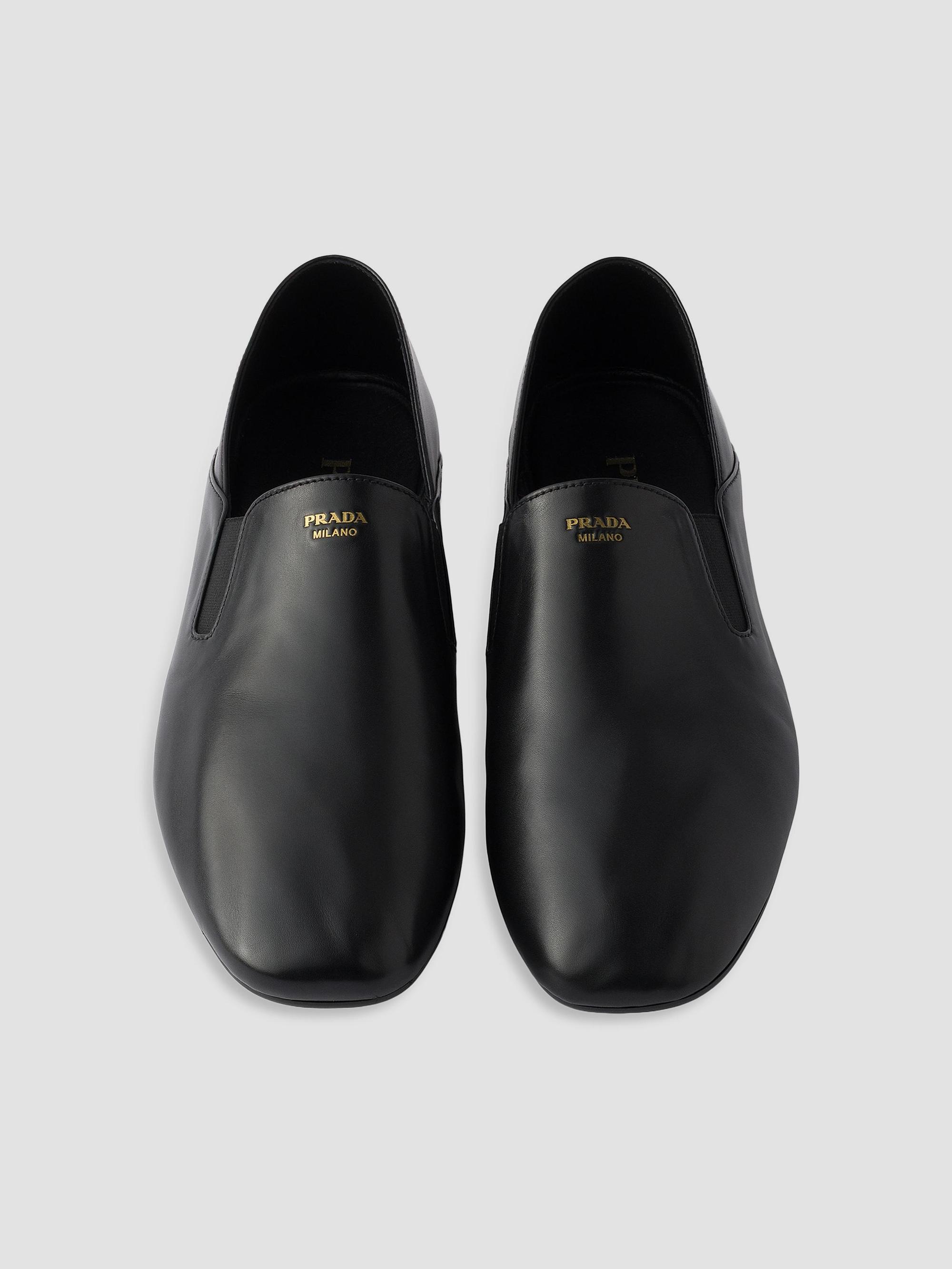 Prada Leather Loafers | Saks Fifth Avenue