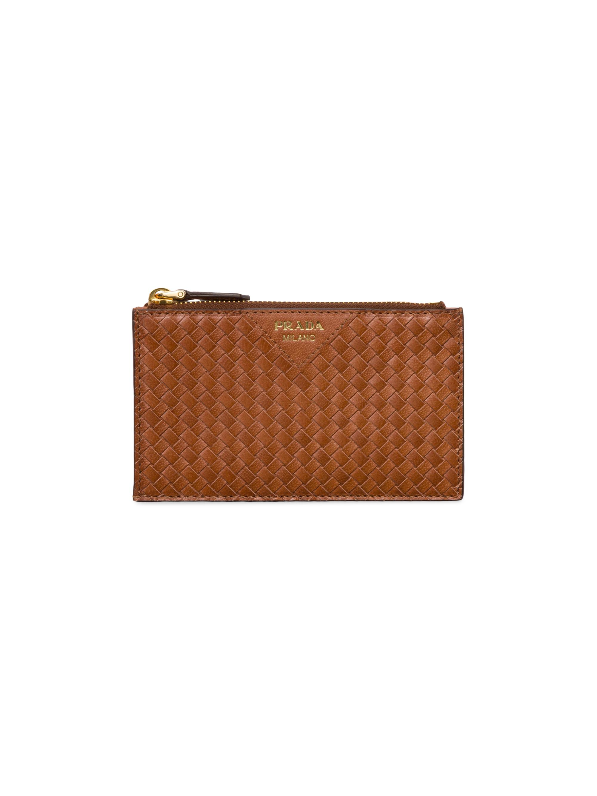 Bottega Veneta Intrecciato Leather Envelope Wallet-On-Chain Bag
