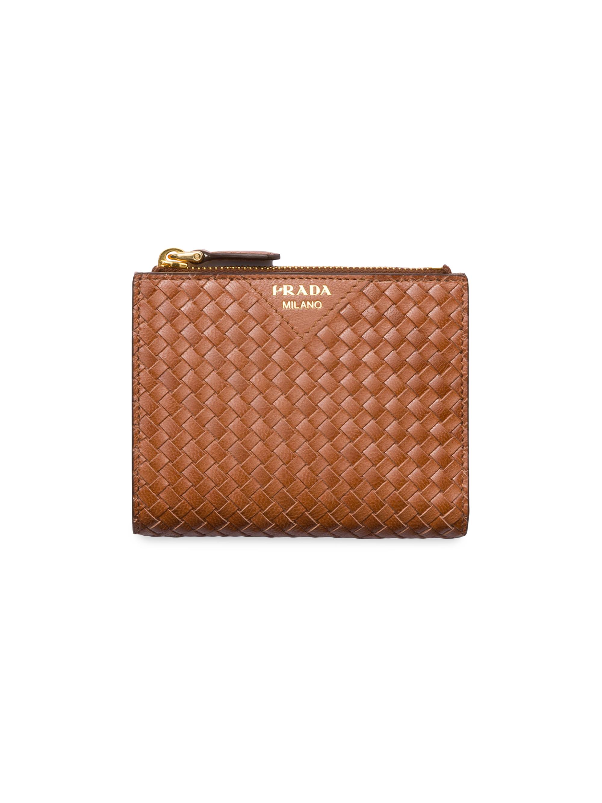 Prada Large Saffiano Leather Wallet | Saks Fifth Avenue