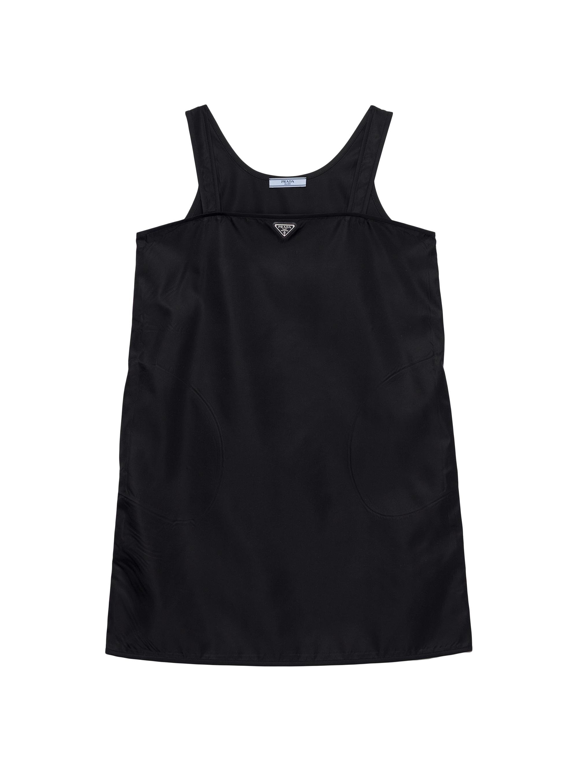 Prada Women's Nylon Mini-Dress - Black - Women's Clothing
