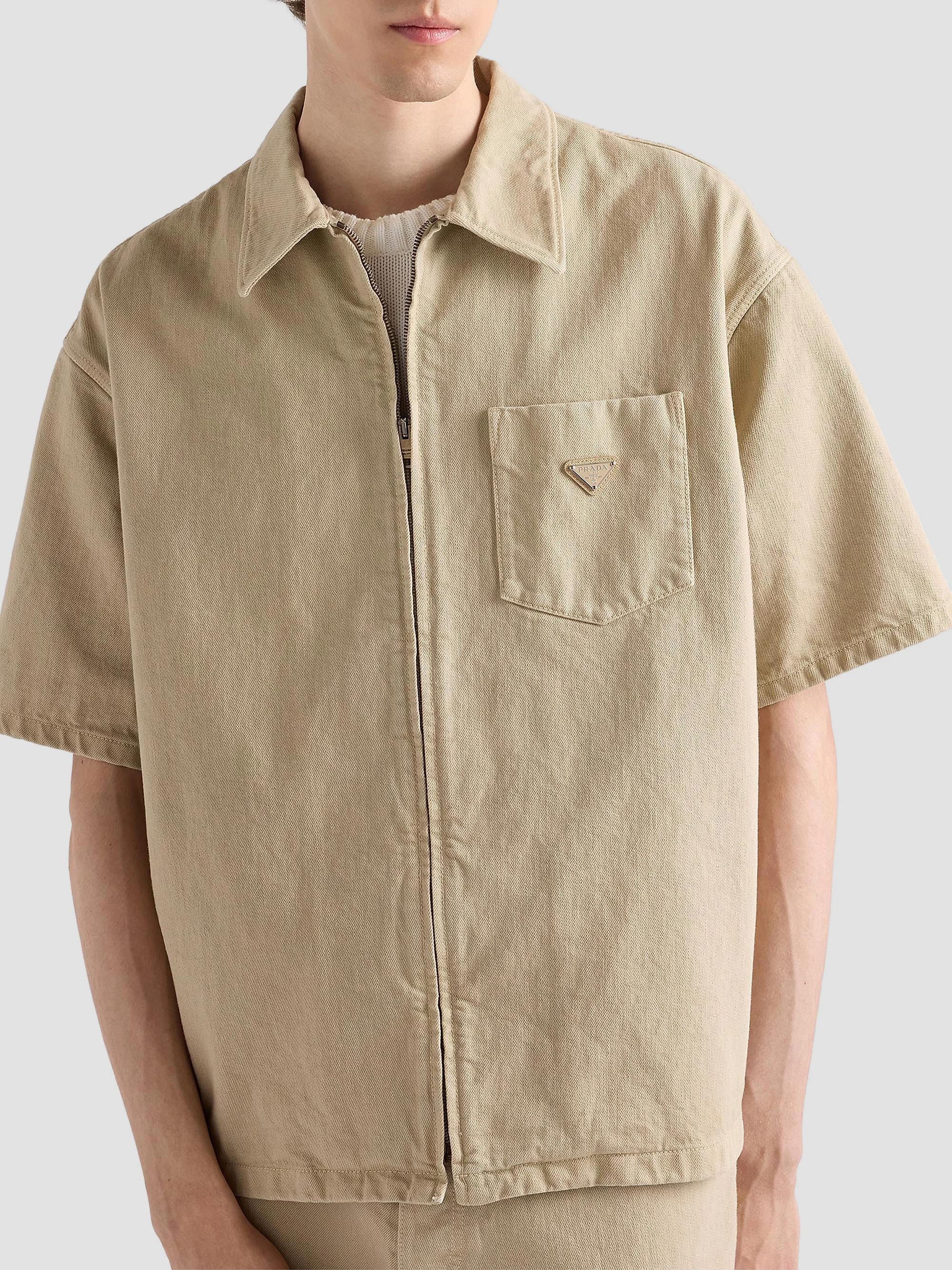 Prada Old Denim Shirt | Saks Fifth Avenue