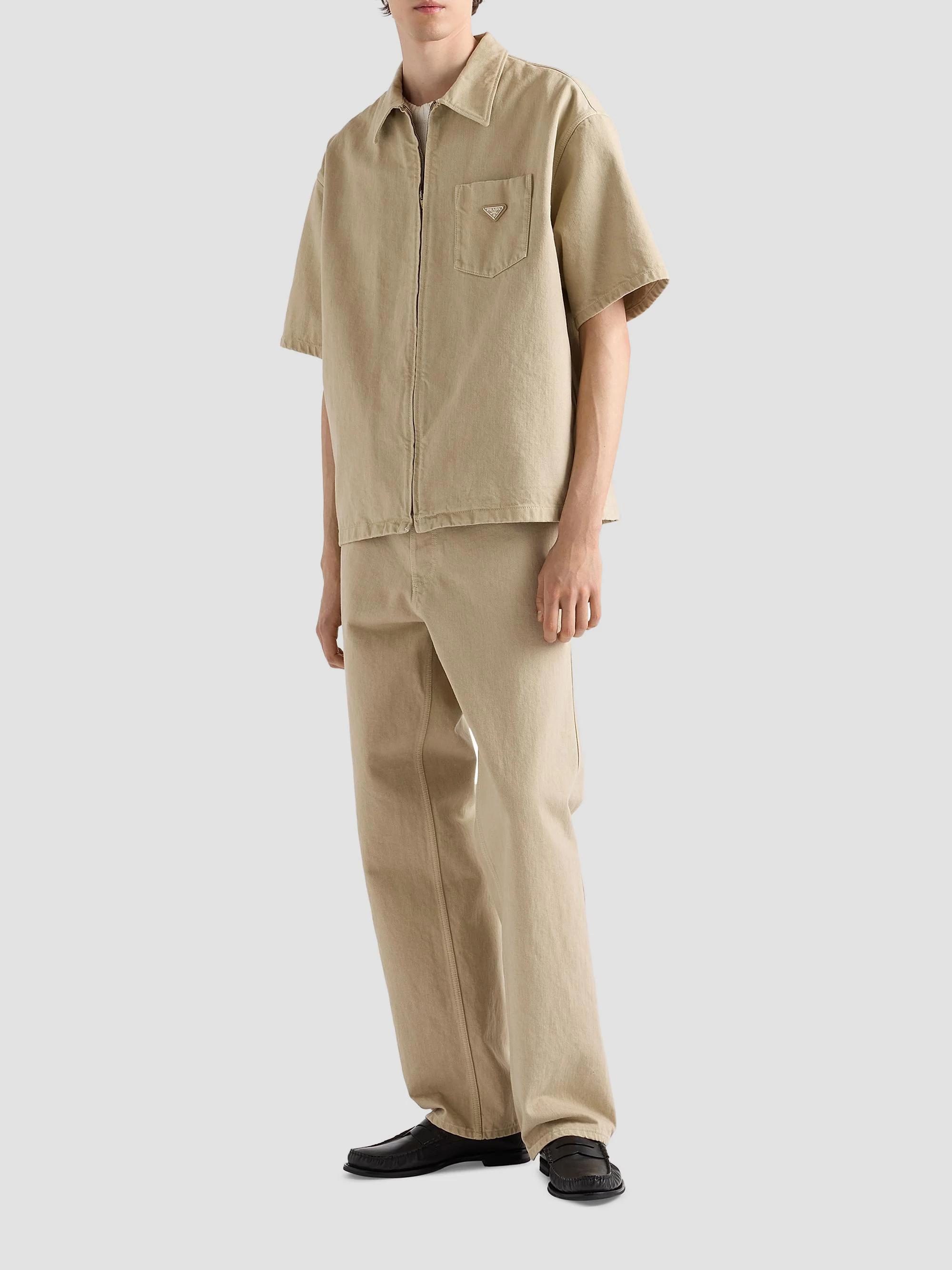Prada Old Denim Shirt | Saks Fifth Avenue