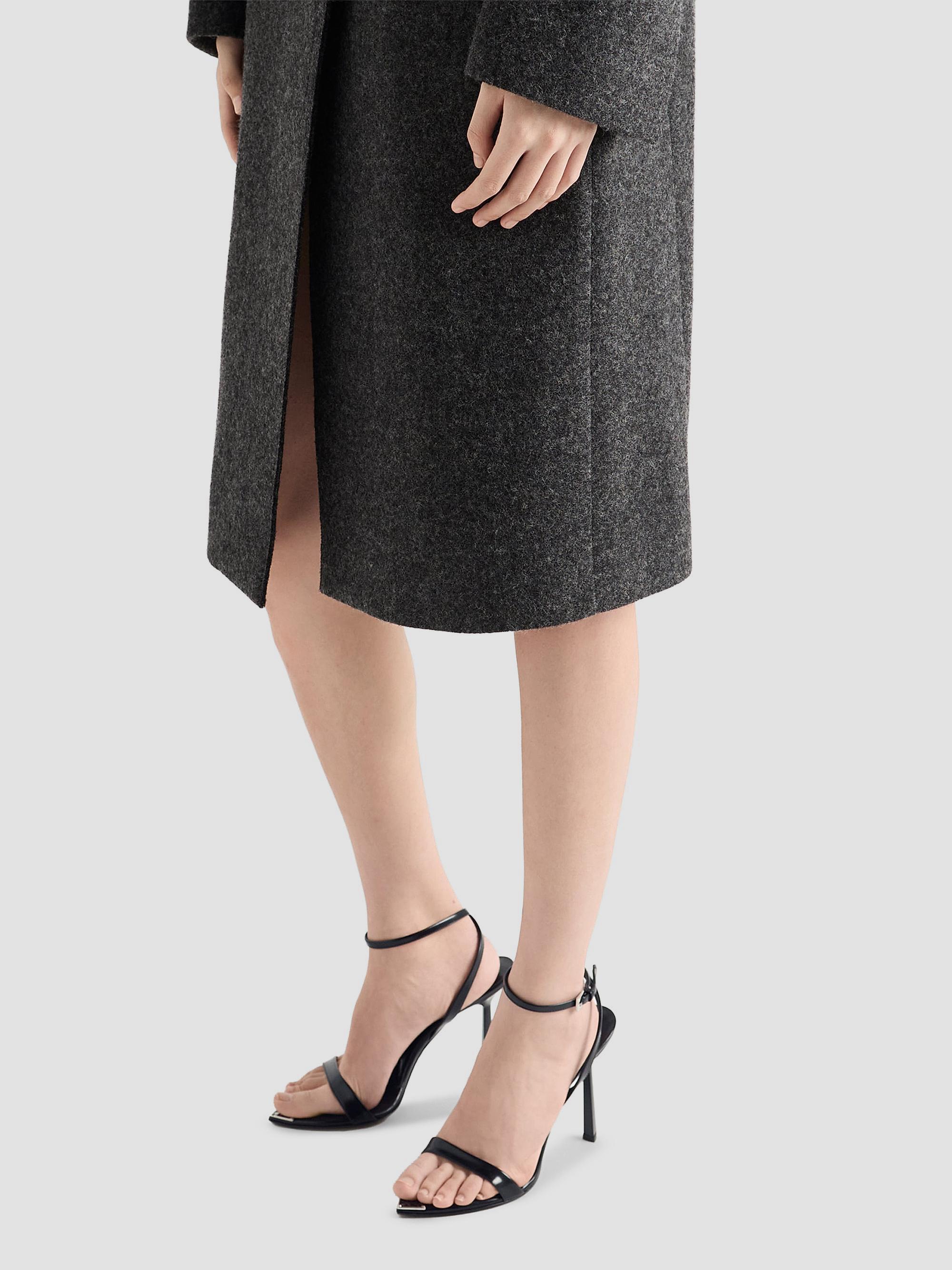 Prada Brushed Leather Sandals | Saks Fifth Avenue