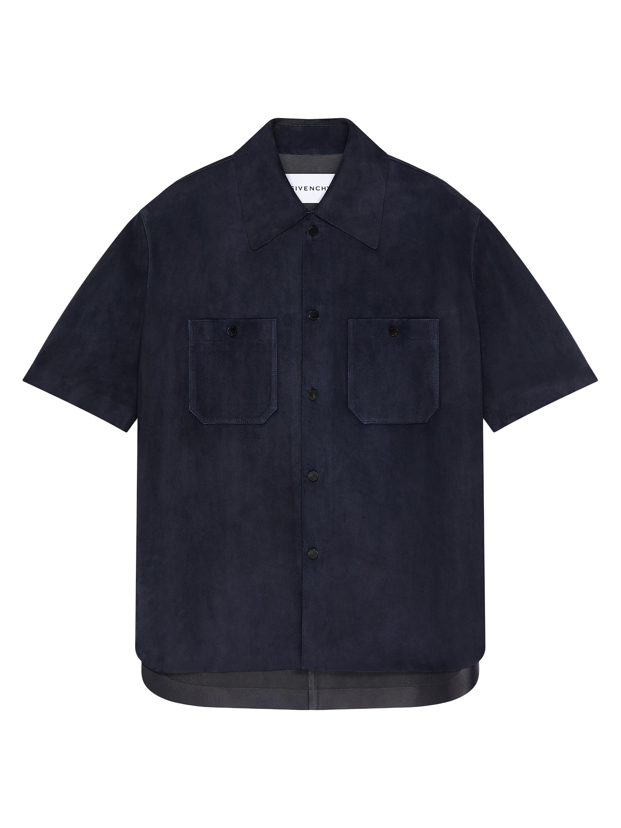 Prada Short-Sleeved Technical Cotton Shirt | Saks Fifth Avenue