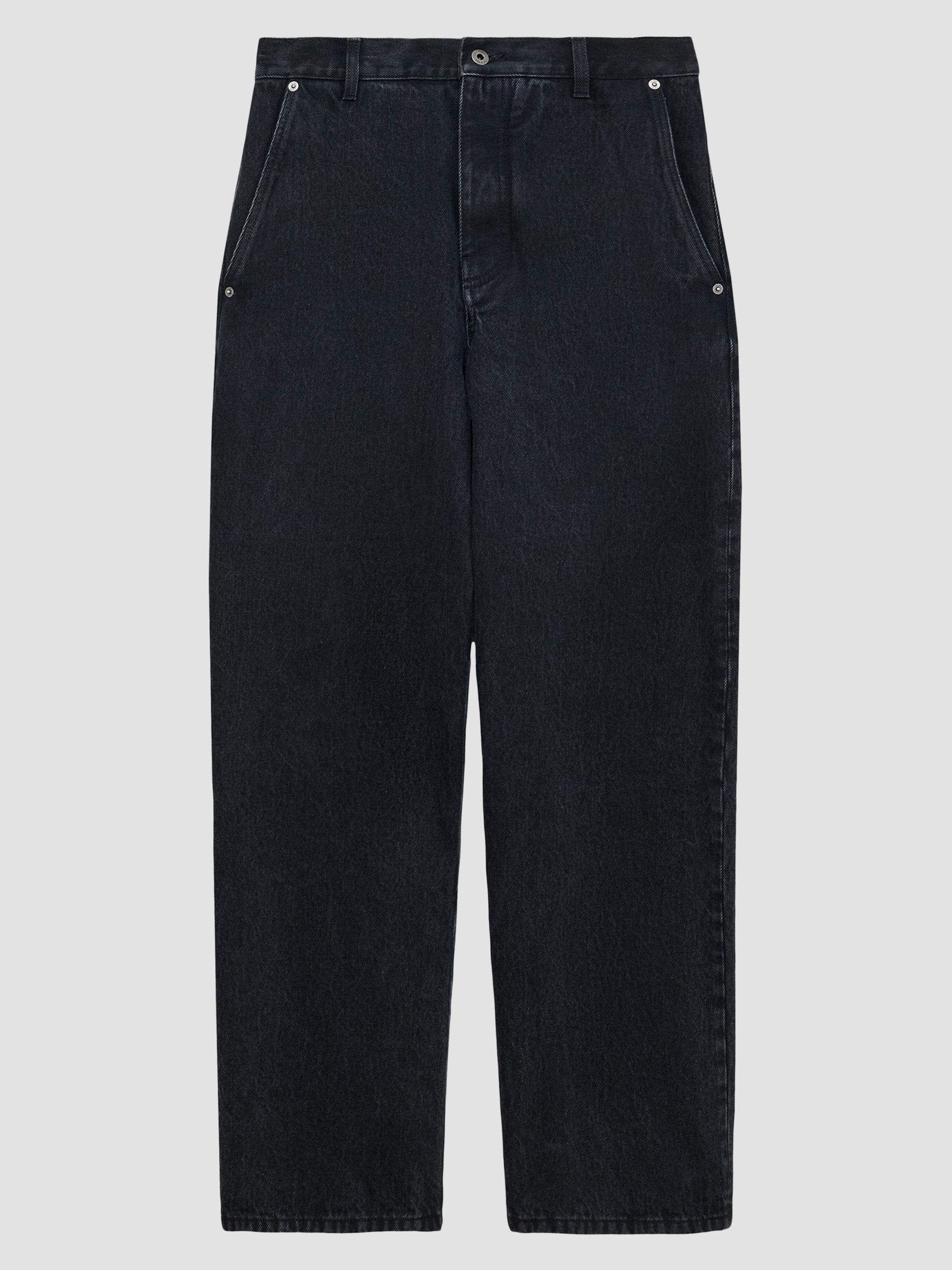 Balenciaga Ripped Off Baggy Jeans | Saks Fifth Avenue