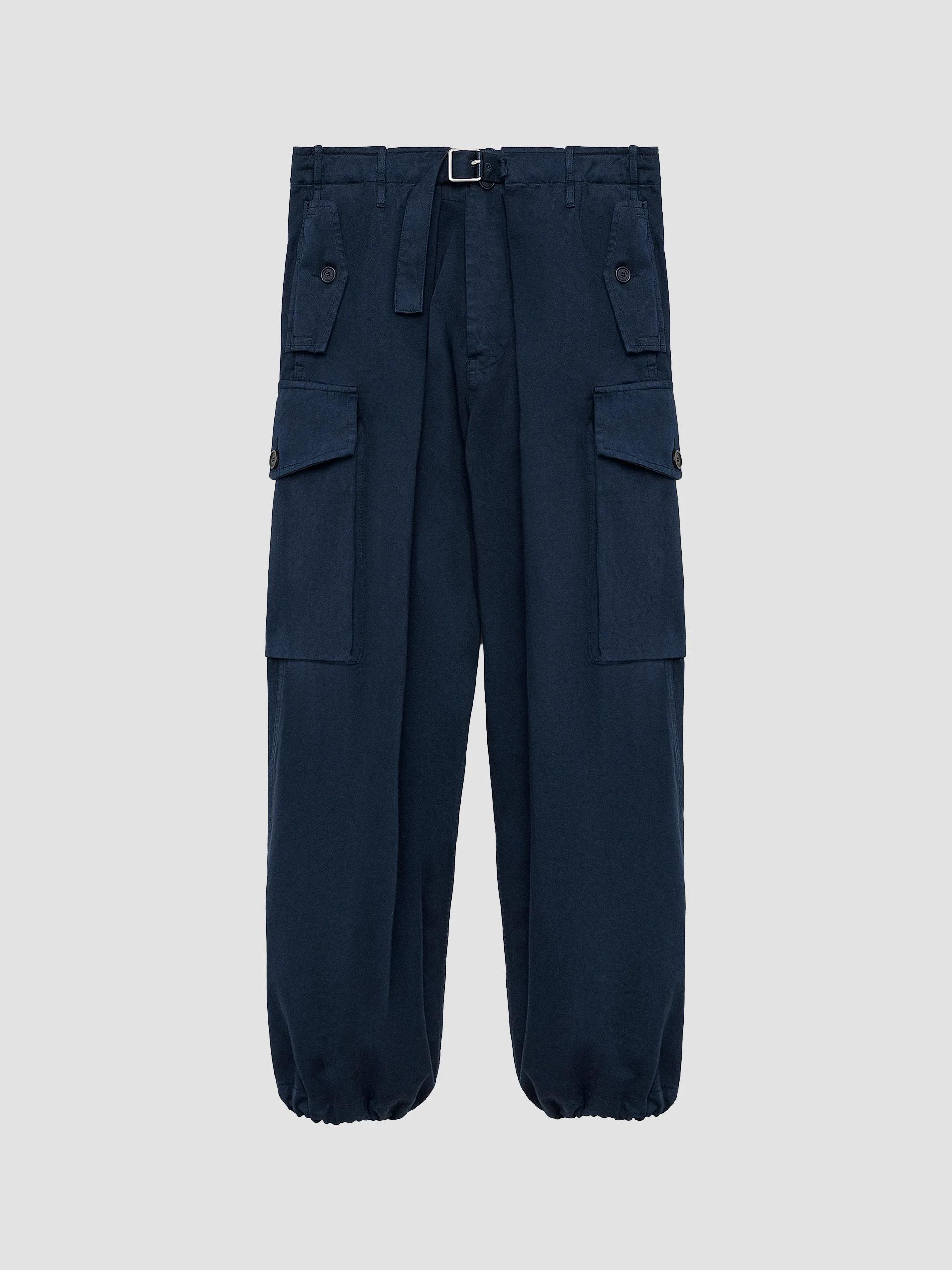 LOEWE Cotton-Blend Low-Crotch Trousers | Saks Fifth Avenue