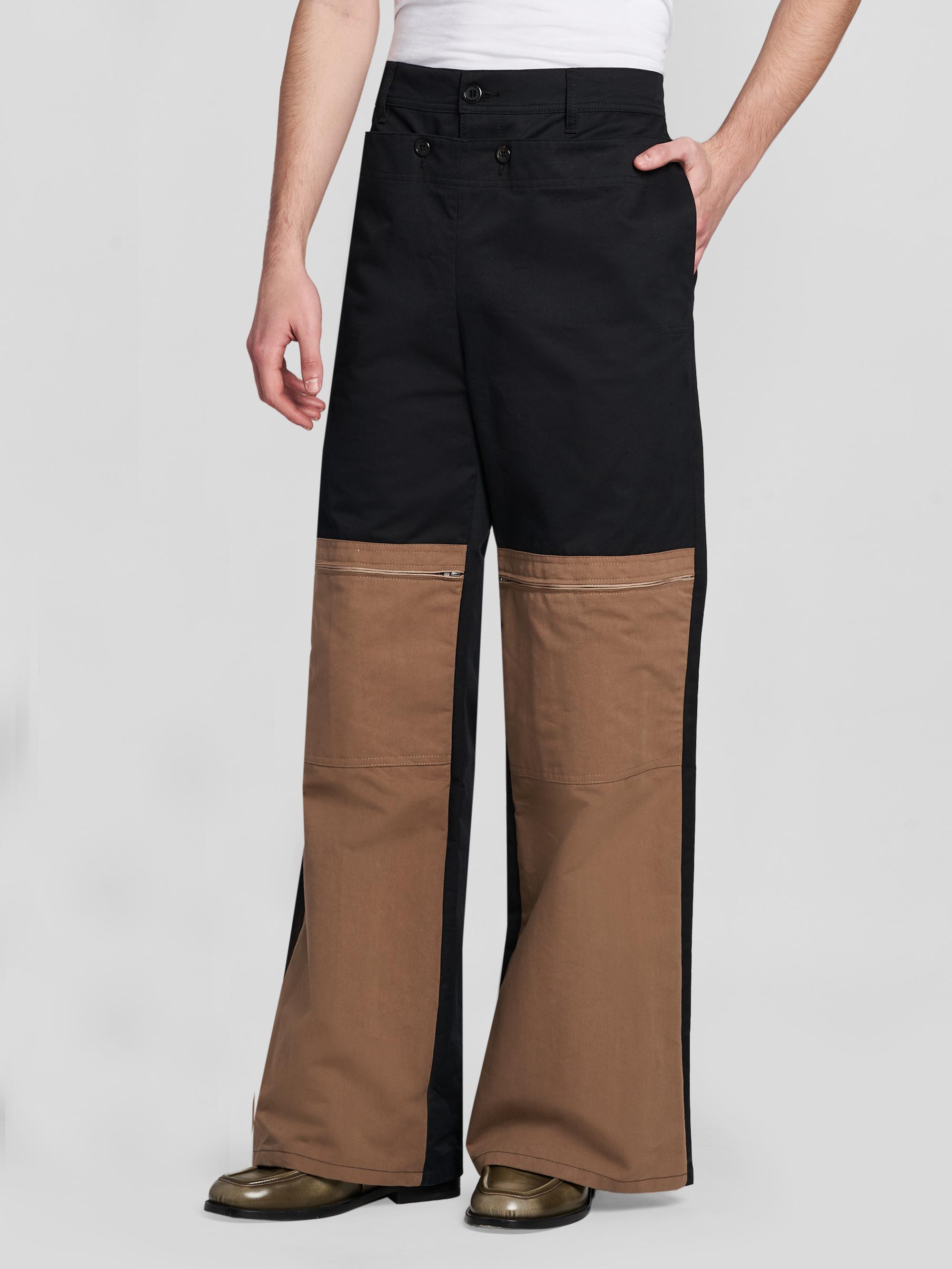 Marni Contrast Trim Technical Gabardine Cargo Pants | Saks Fifth