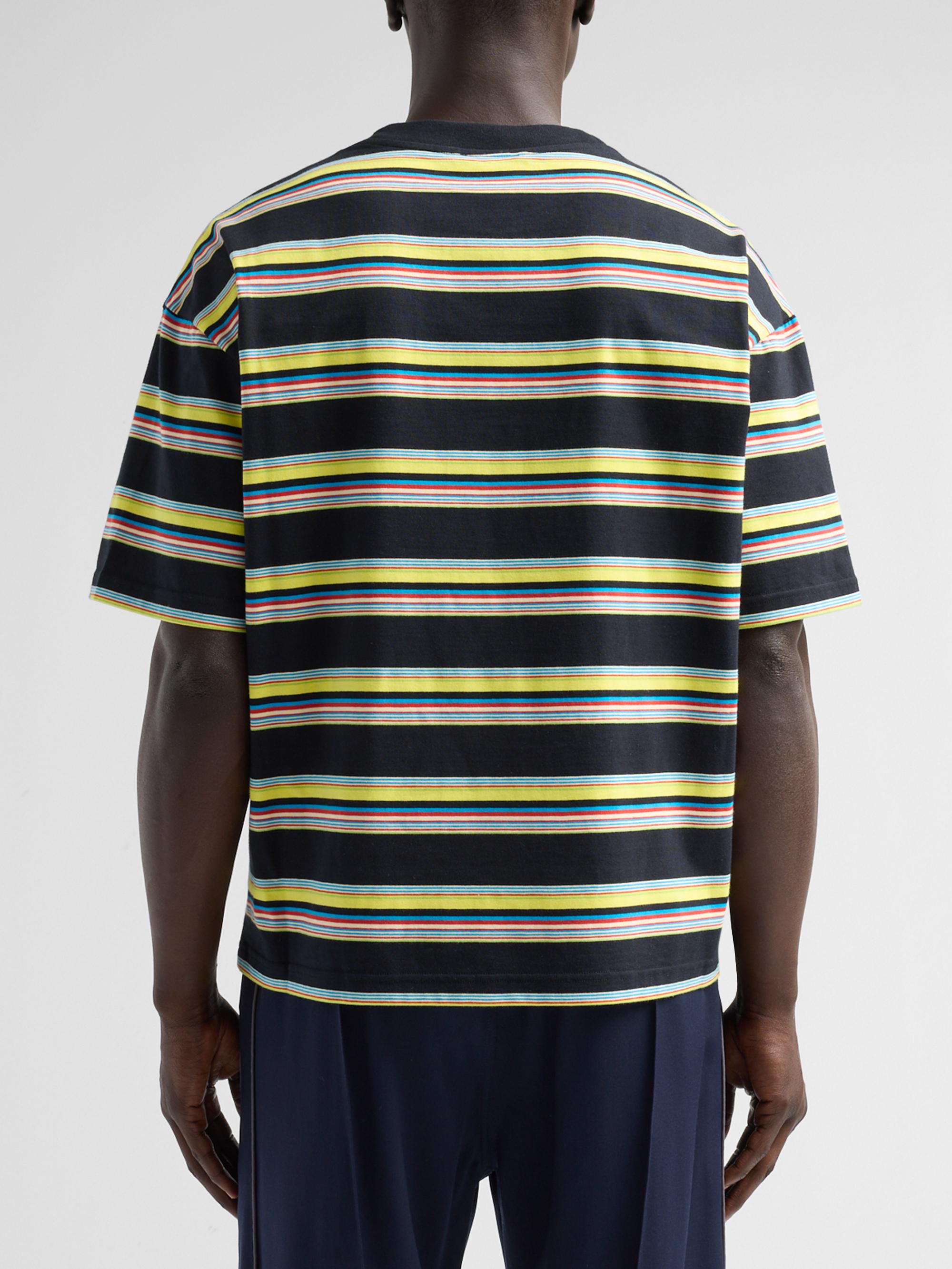 Marni Relaxed-Fit Striped Cotton Crewneck T-Shirt | Saks Fifth Avenue