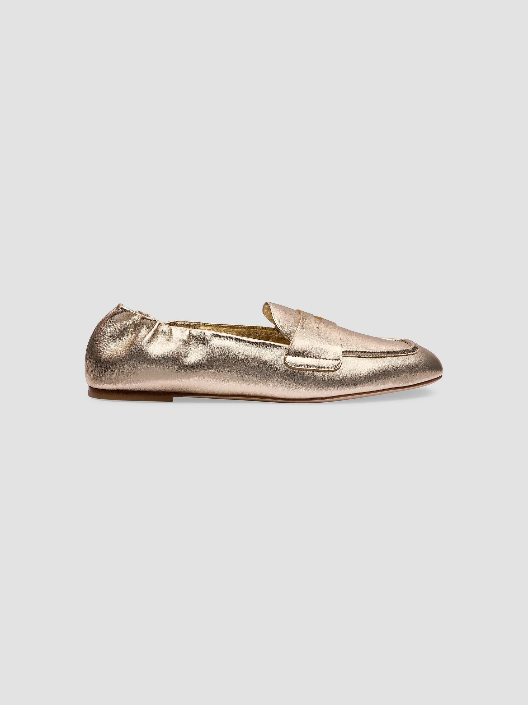 Women's Gold Designer Oxfords & Loafers