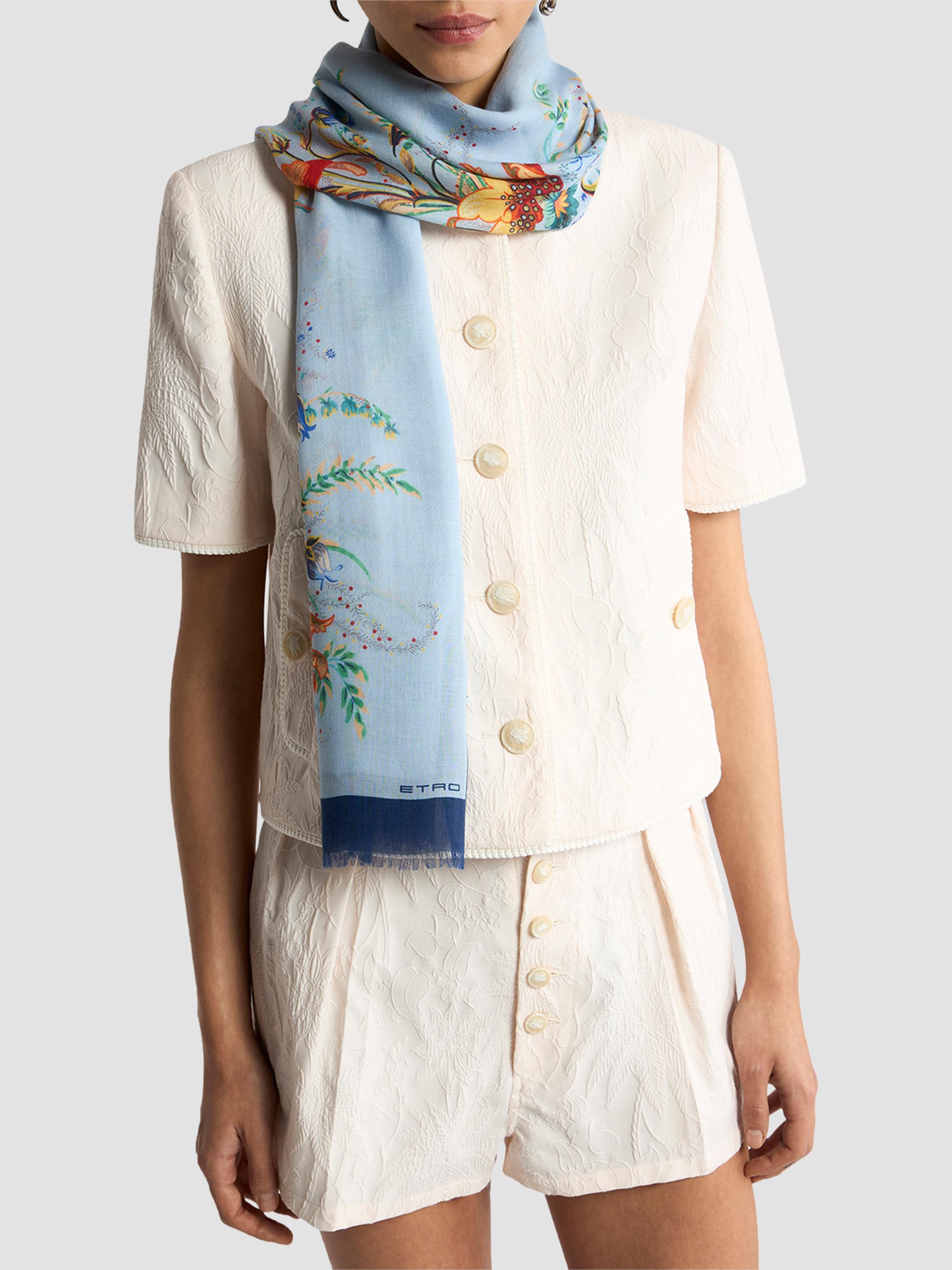 Etro Floral Scarf | Saks Fifth Avenue