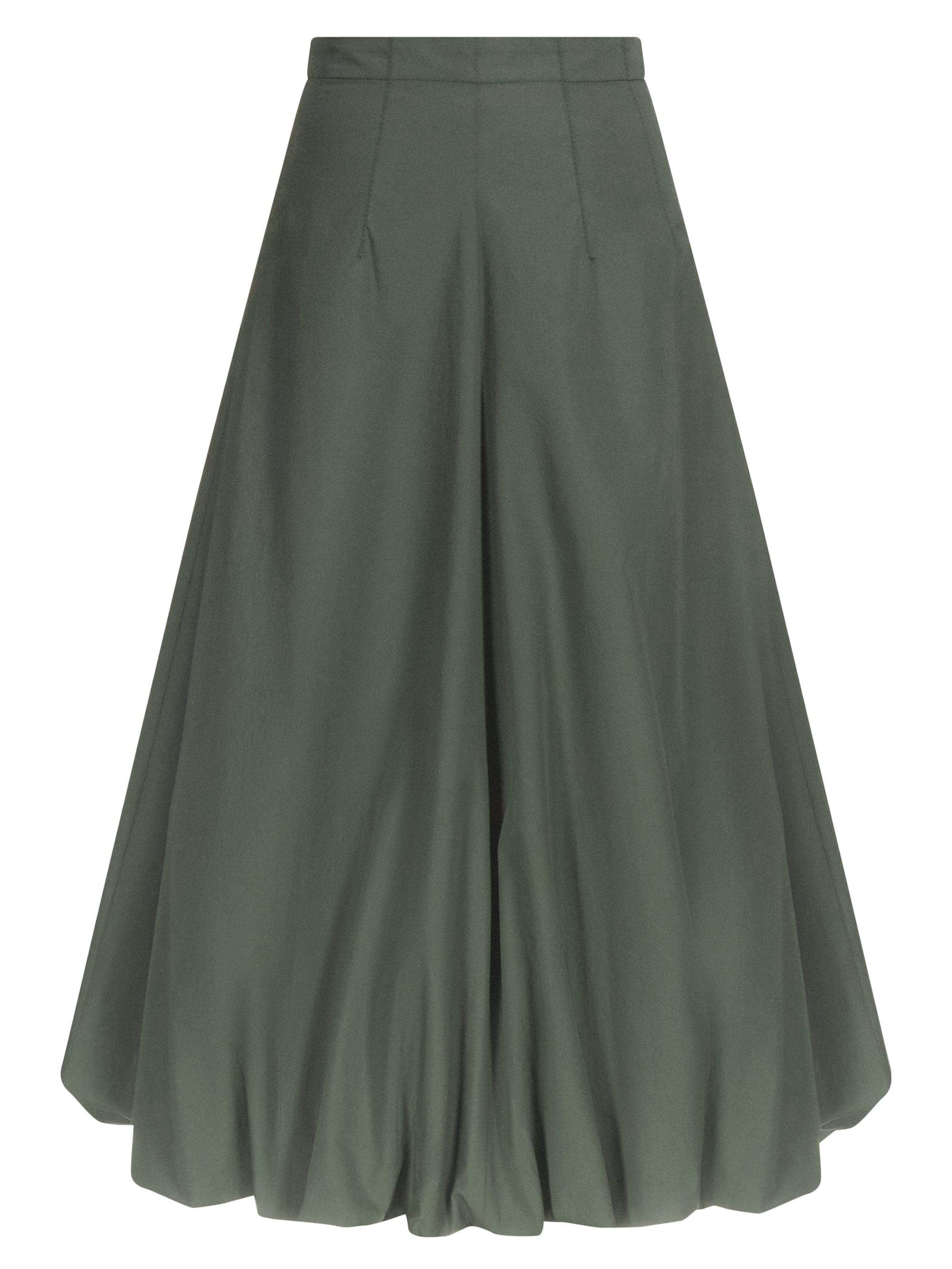 TWP Women's Full Intentions Cotton Bubble Midi-Skirt - Rosin - Women's Clothing