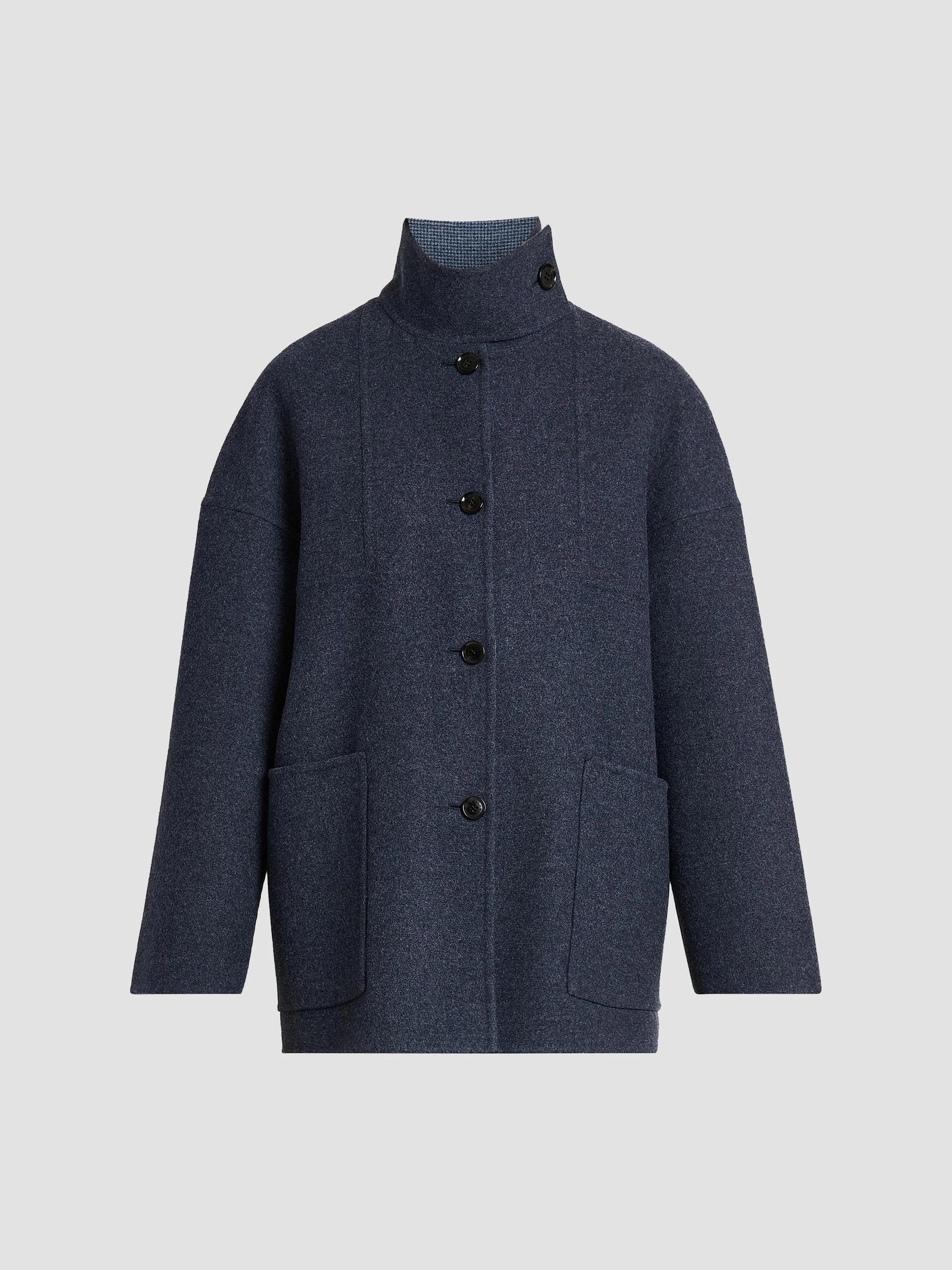 Chloé Wool Short Cape Coat | Saks Fifth Avenue