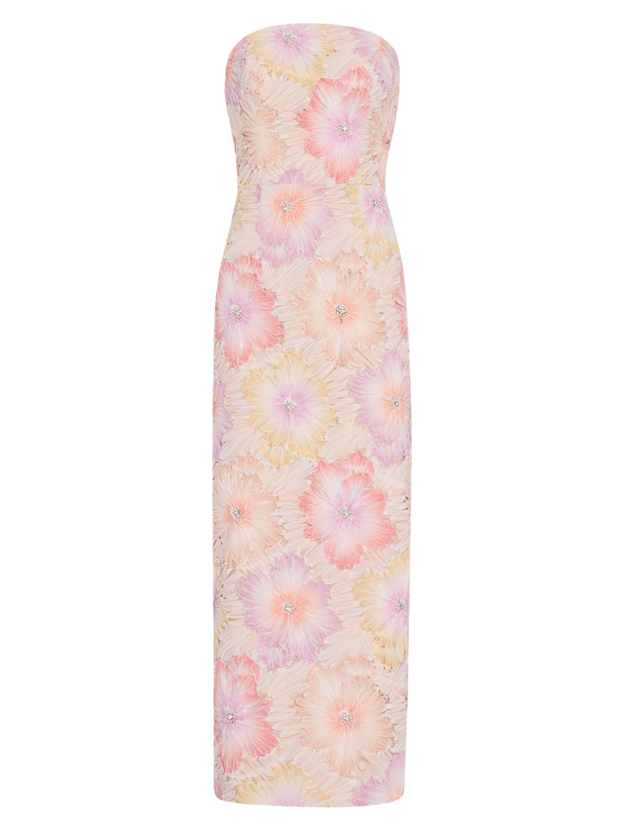 Milly Women's Kait Floral Embroidered Dress - Rainbow Multi