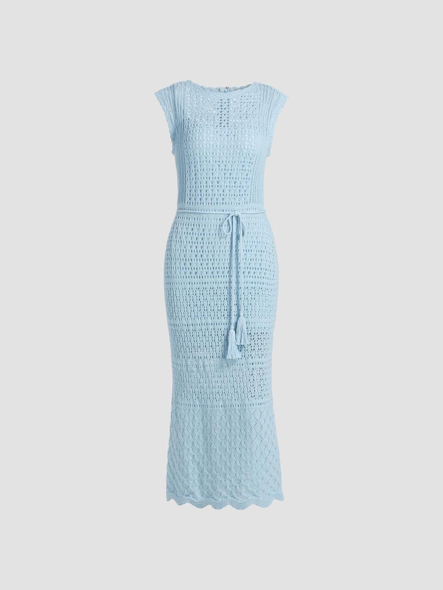 【美品】22年 10,1万 フォクシー Knit Dress Kaylee 40 Milly Kai Crochet Midi-Dress | Saks Fifth Avenue