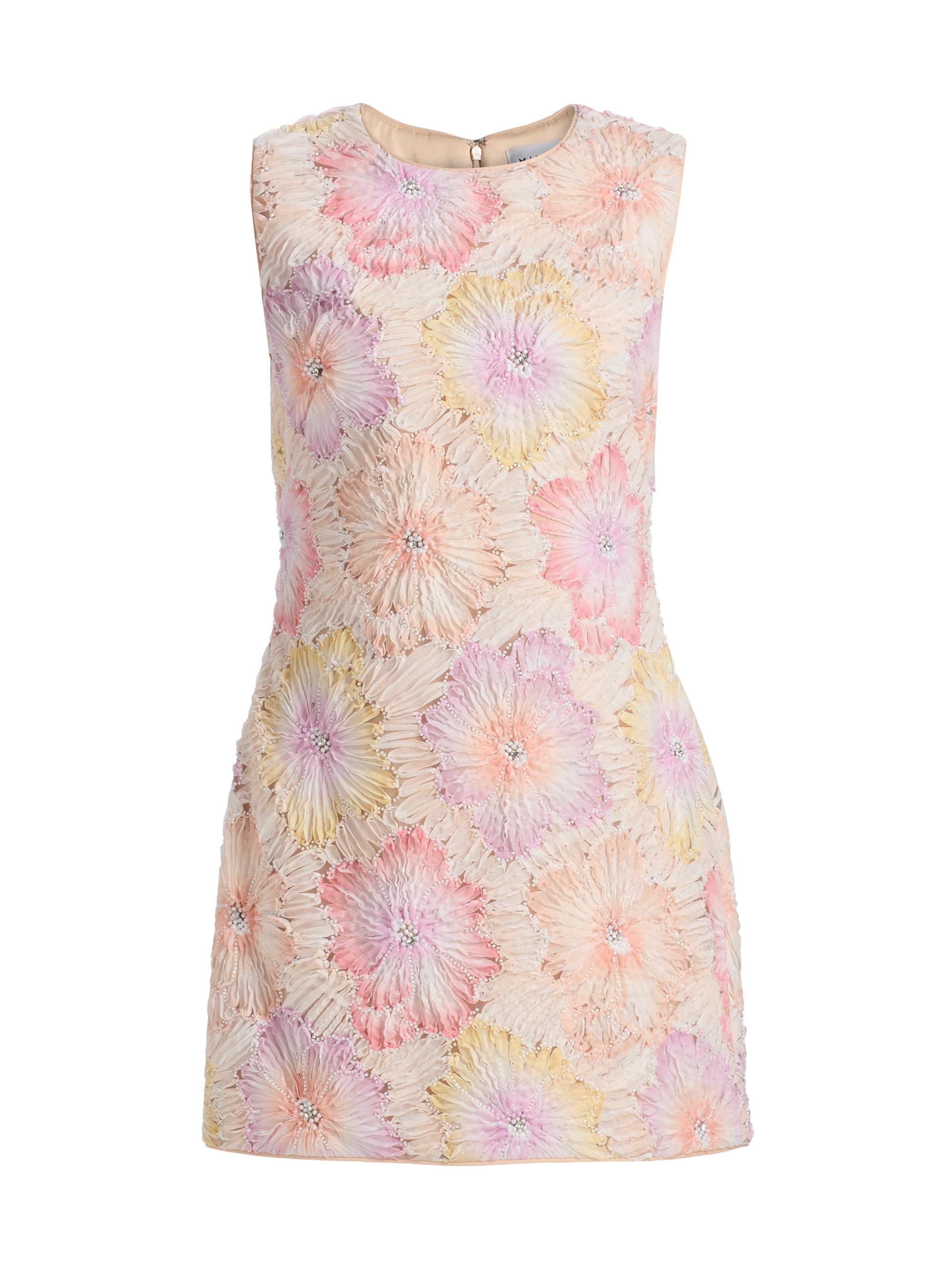 Milly Women's Ivette Floral Embroidered Minidress - Rainbow Multi