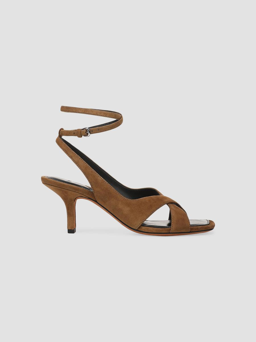 Vince 65MM Lola Suede Strappy Sandals | Saks Fifth Avenue