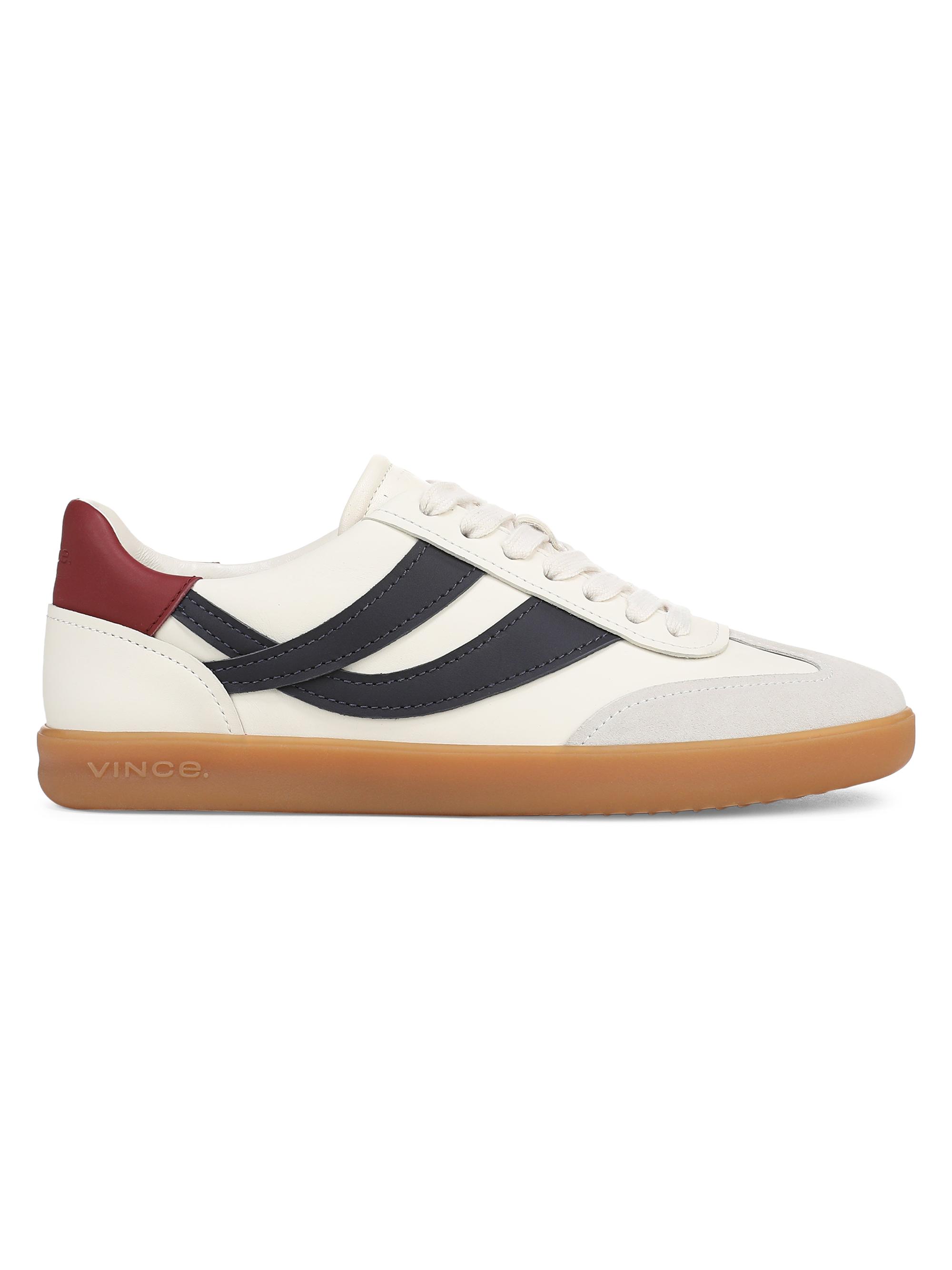 Vince Women's Oasis Leather Lace-Up Sneakers - Cosmic Blue