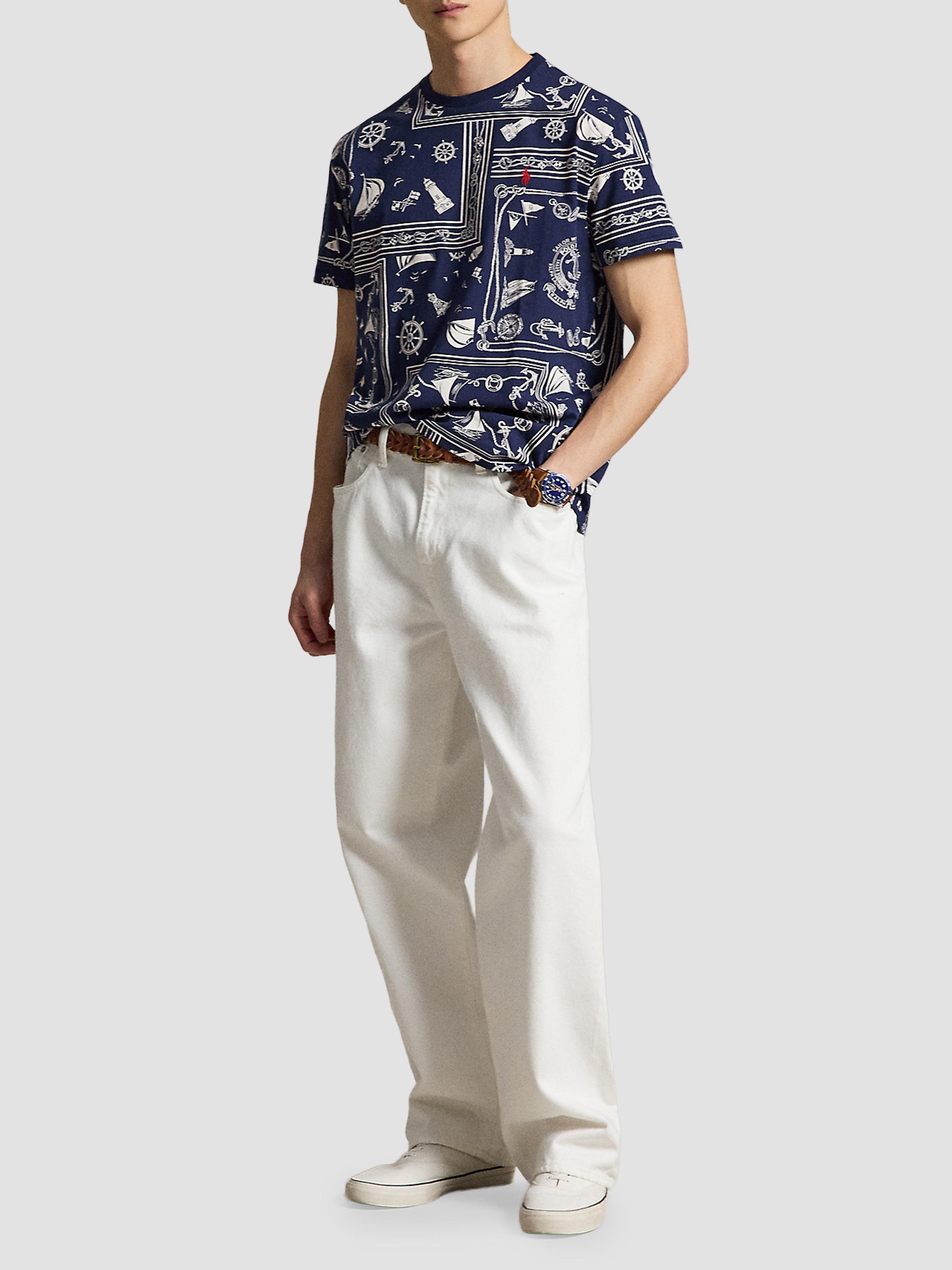 Polo Ralph Lauren Classic-Fit Bandana Jersey T-Shirt | Saks Fifth