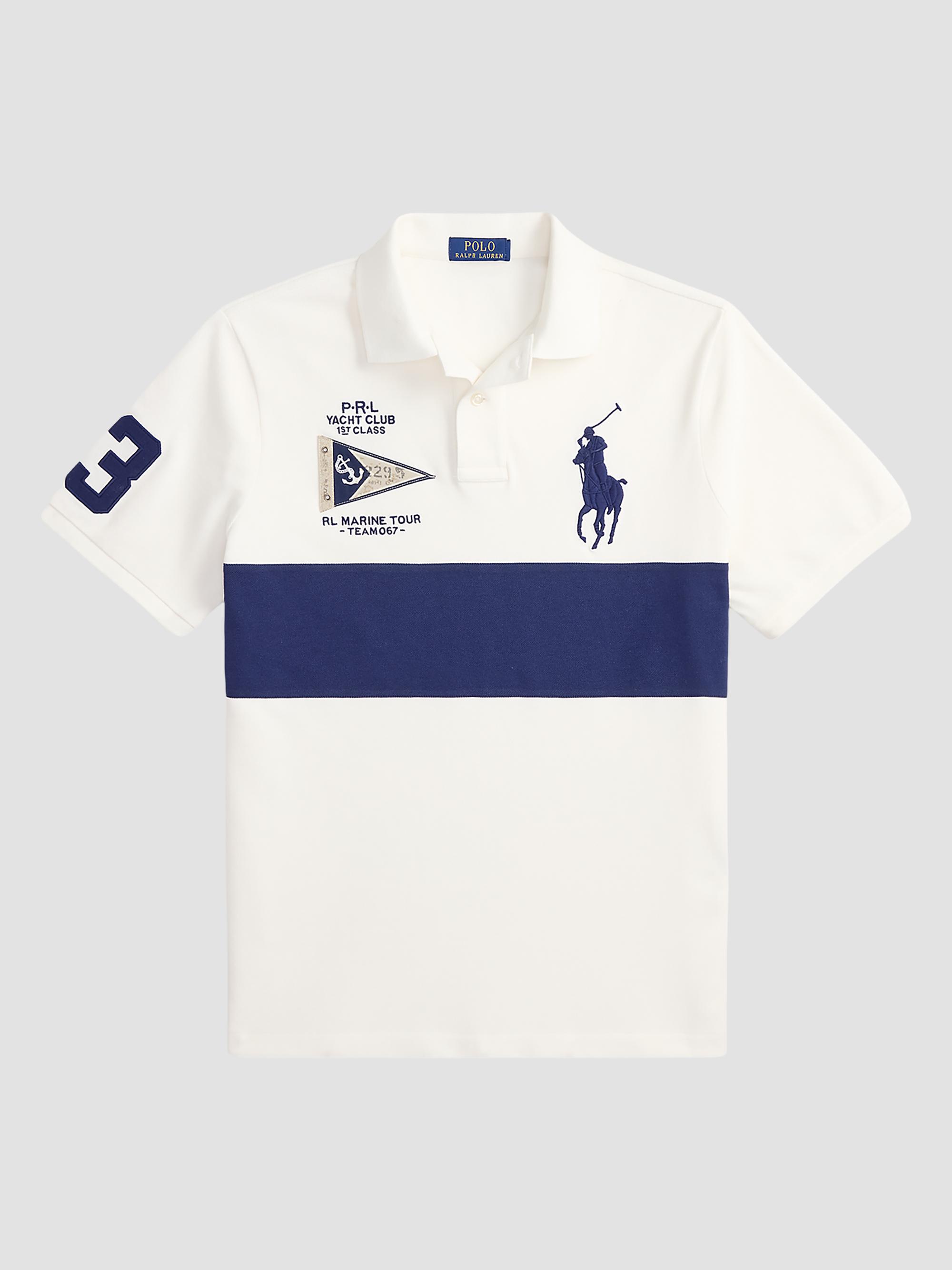 Polo Ralph Lauren Johnny Collar Cotton Jersey Polo Shirt | Saks