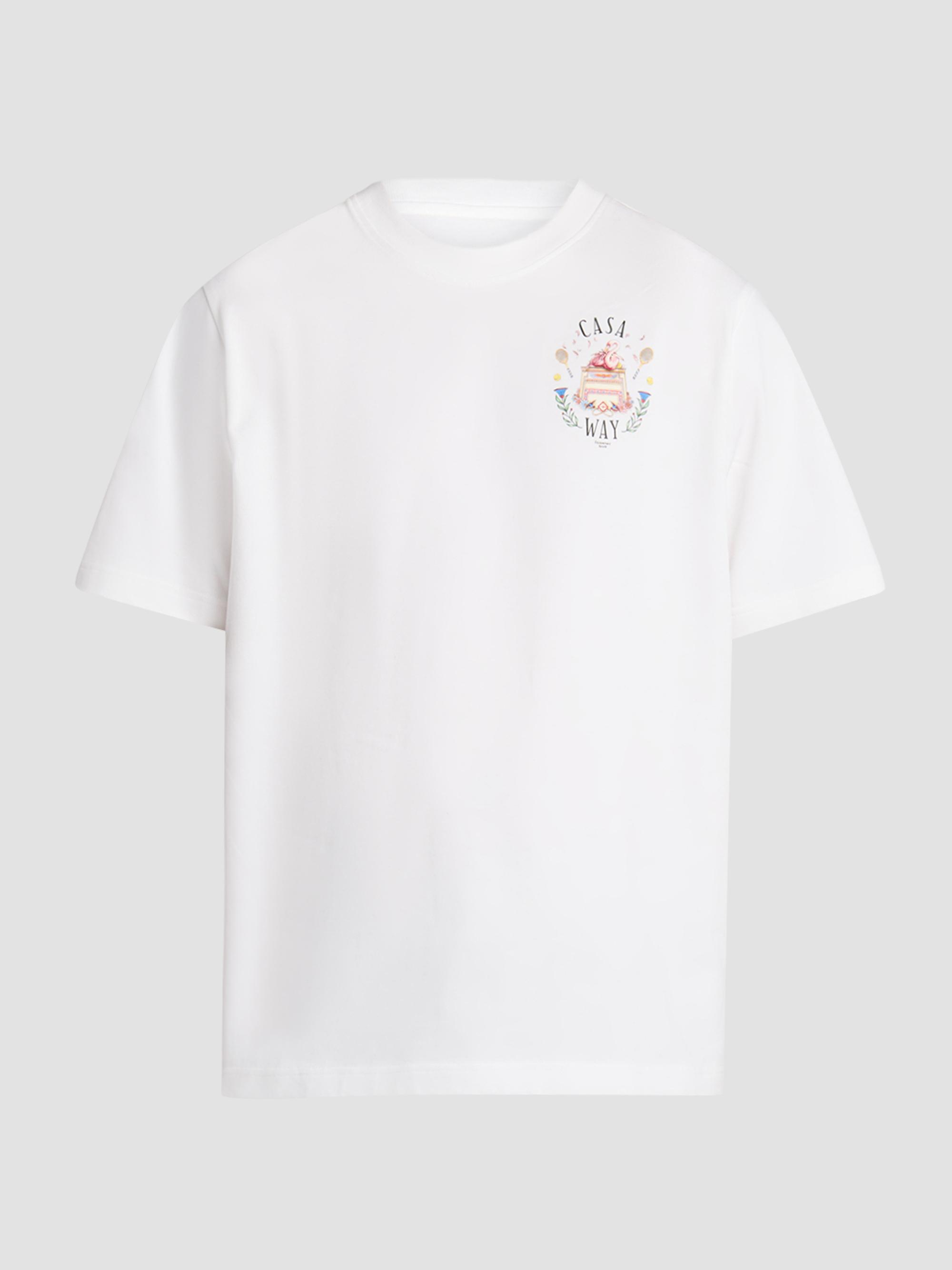 LOEWE Graphic Logo Cotton Relaxed-Fit T-Shirt | Saks Fifth Avenue