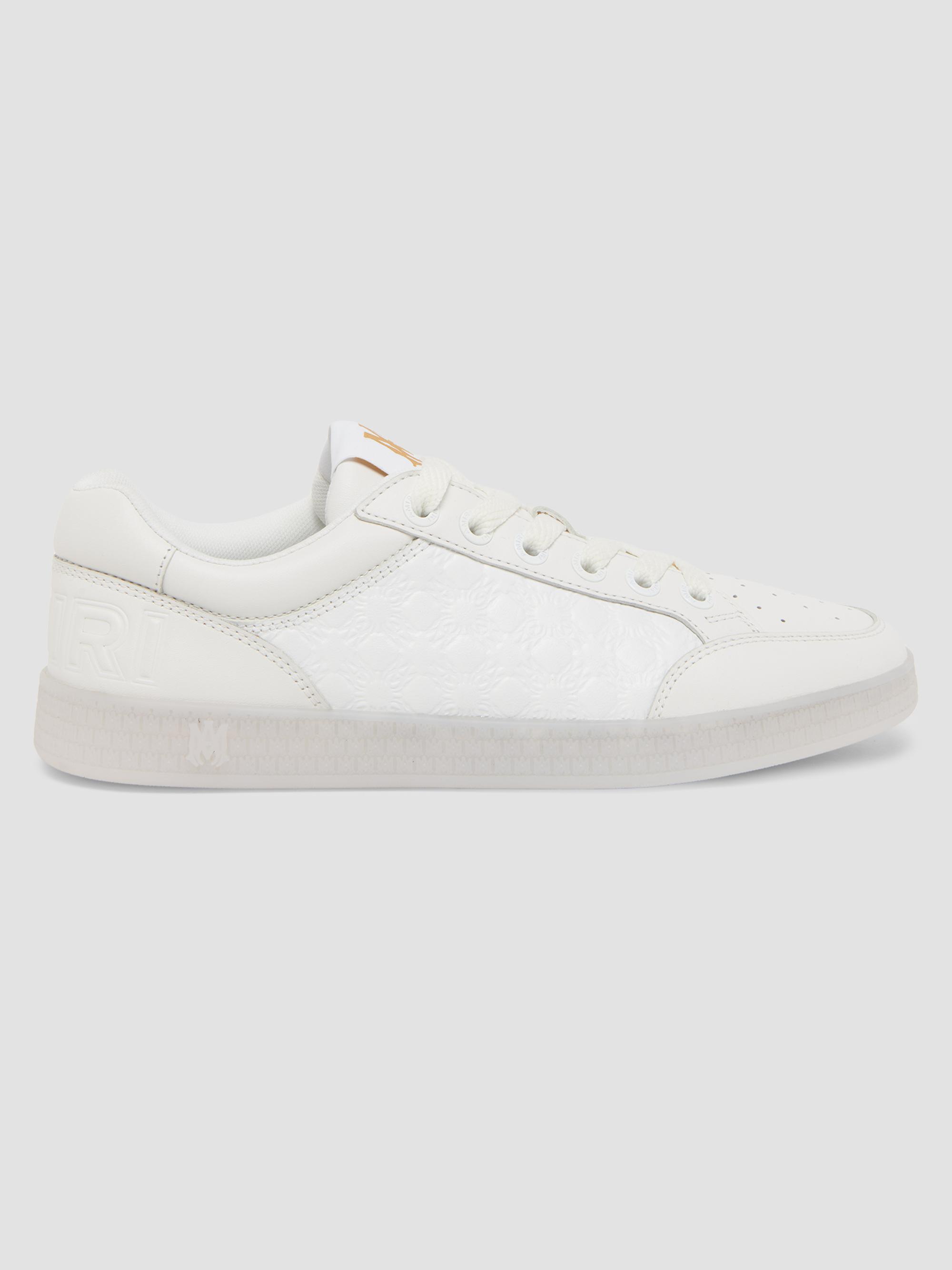 Amiri Men's Blvd Leather Low-Top Sneakers - White | Thumbnail 5
