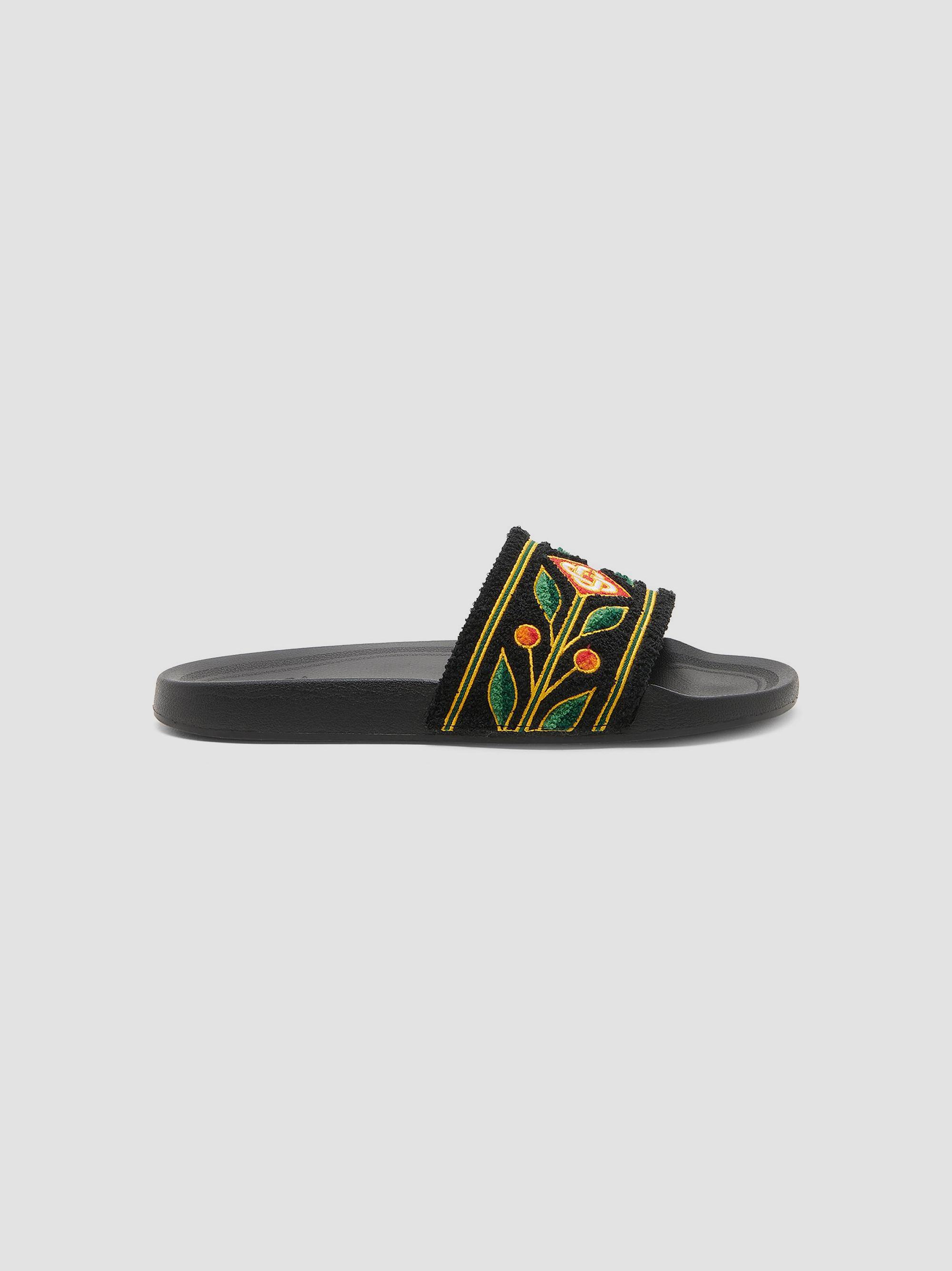 New NWOB Mens Polo Ralph Lauren Bandana Print Slip On Sandals Slides Size 13 D POLO RALPH LAUREN Men main image 3
