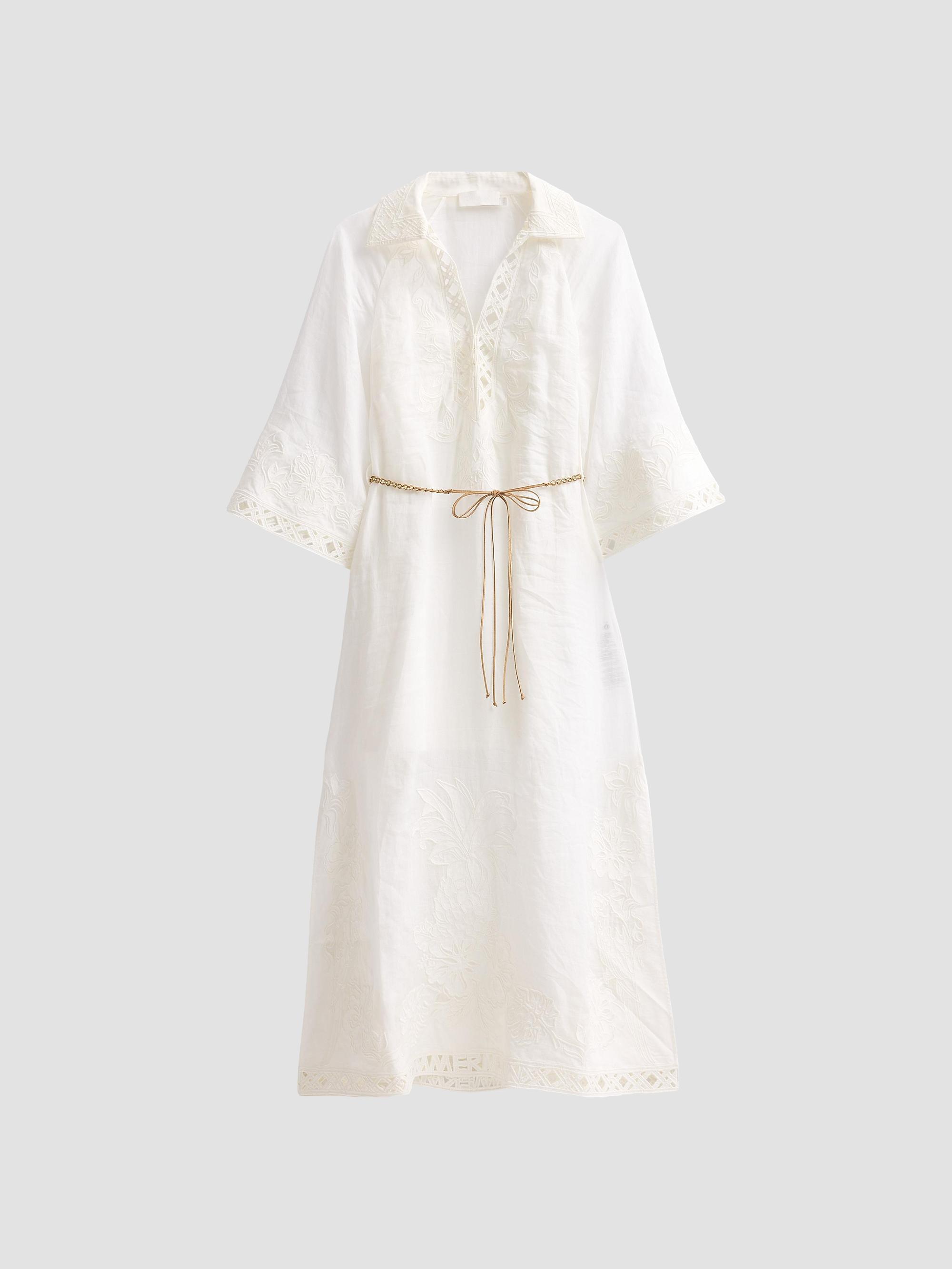 zimmermann tuck midi shirt dress Zimmermann Tuck Midi-Shirtdress