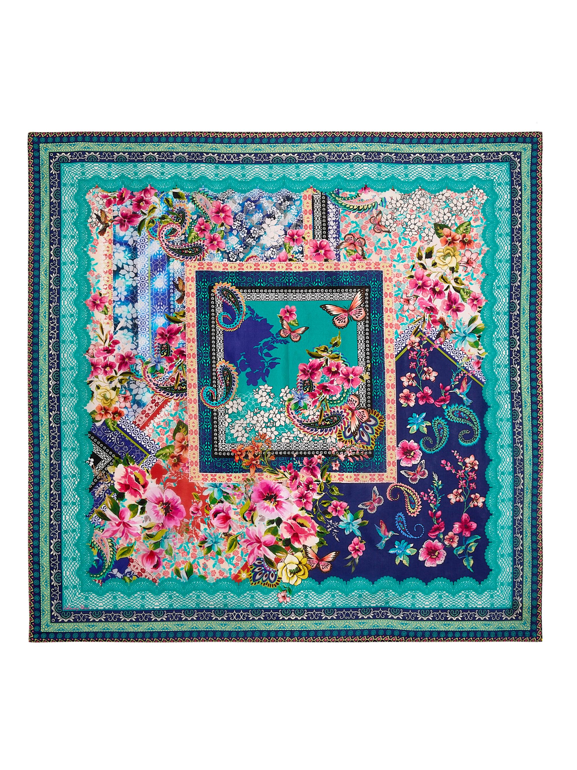 Burberry Mystic Cards Silk Scarf | Saks Fifth Avenue