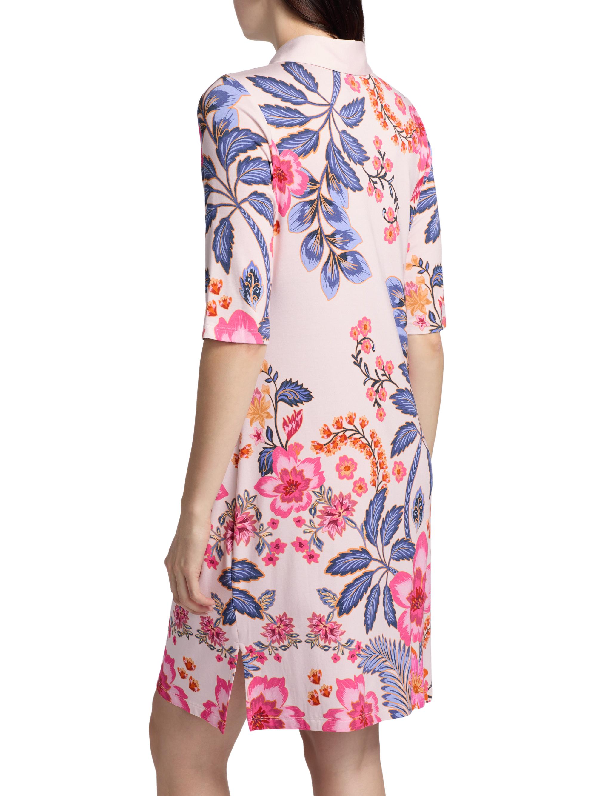 Johnny Was Women's The Janie Favorite Floral Polo Shirtdress - Lirelle | Thumbnail 5