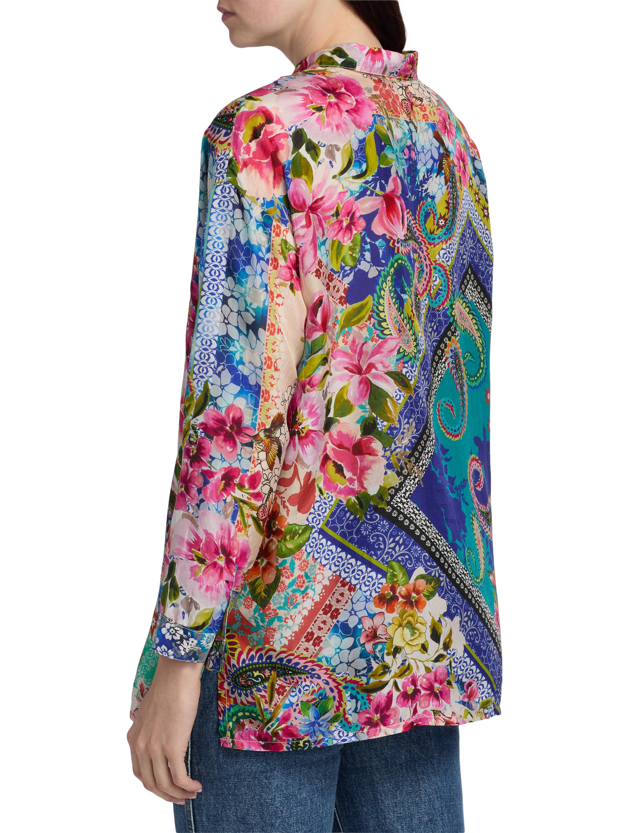 Johnny Was Women's The Audrey Evie Patchwork Tunic - Evie | Thumbnail 5