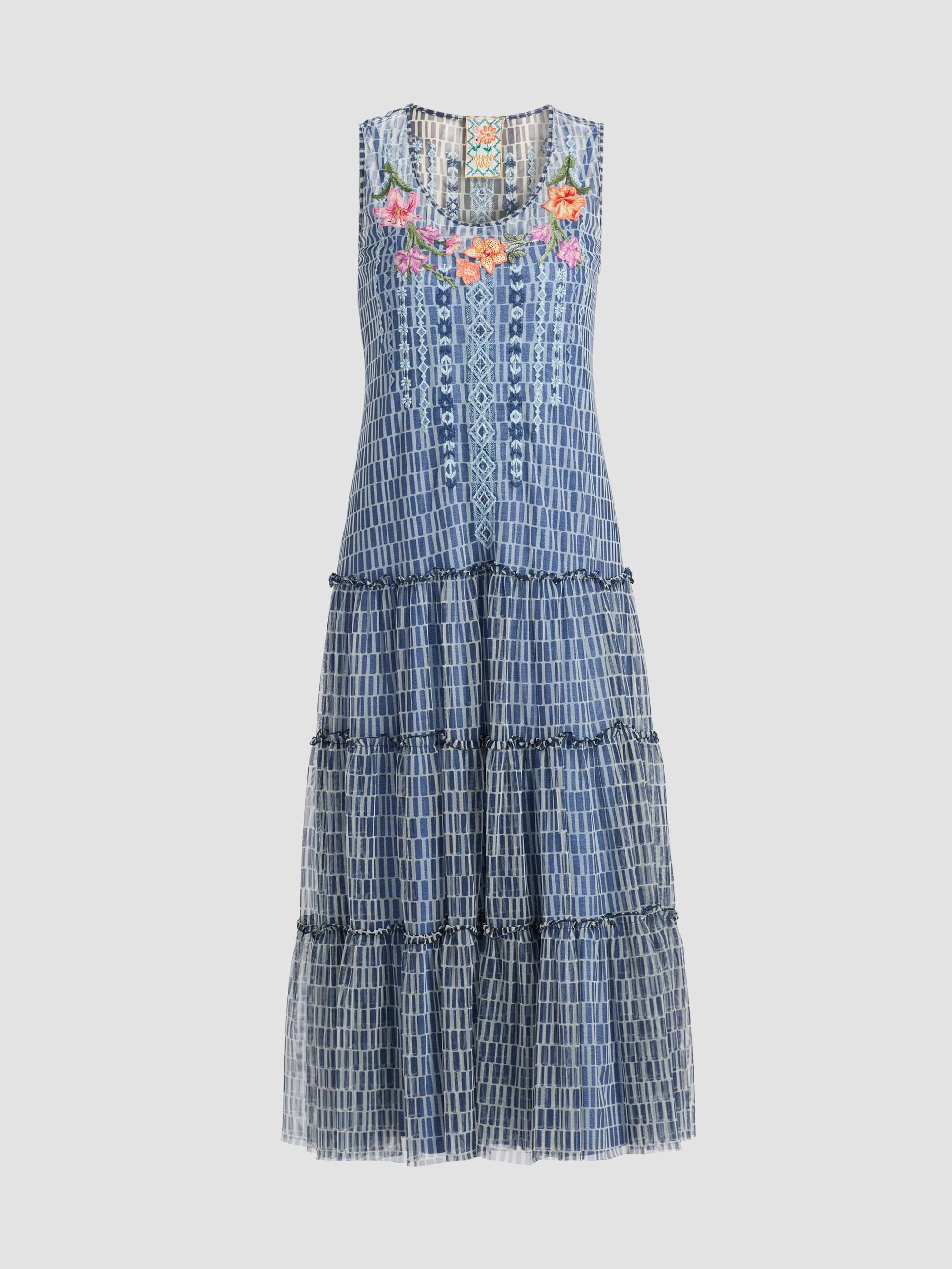 Dorotea Izumi Print Midi Dress