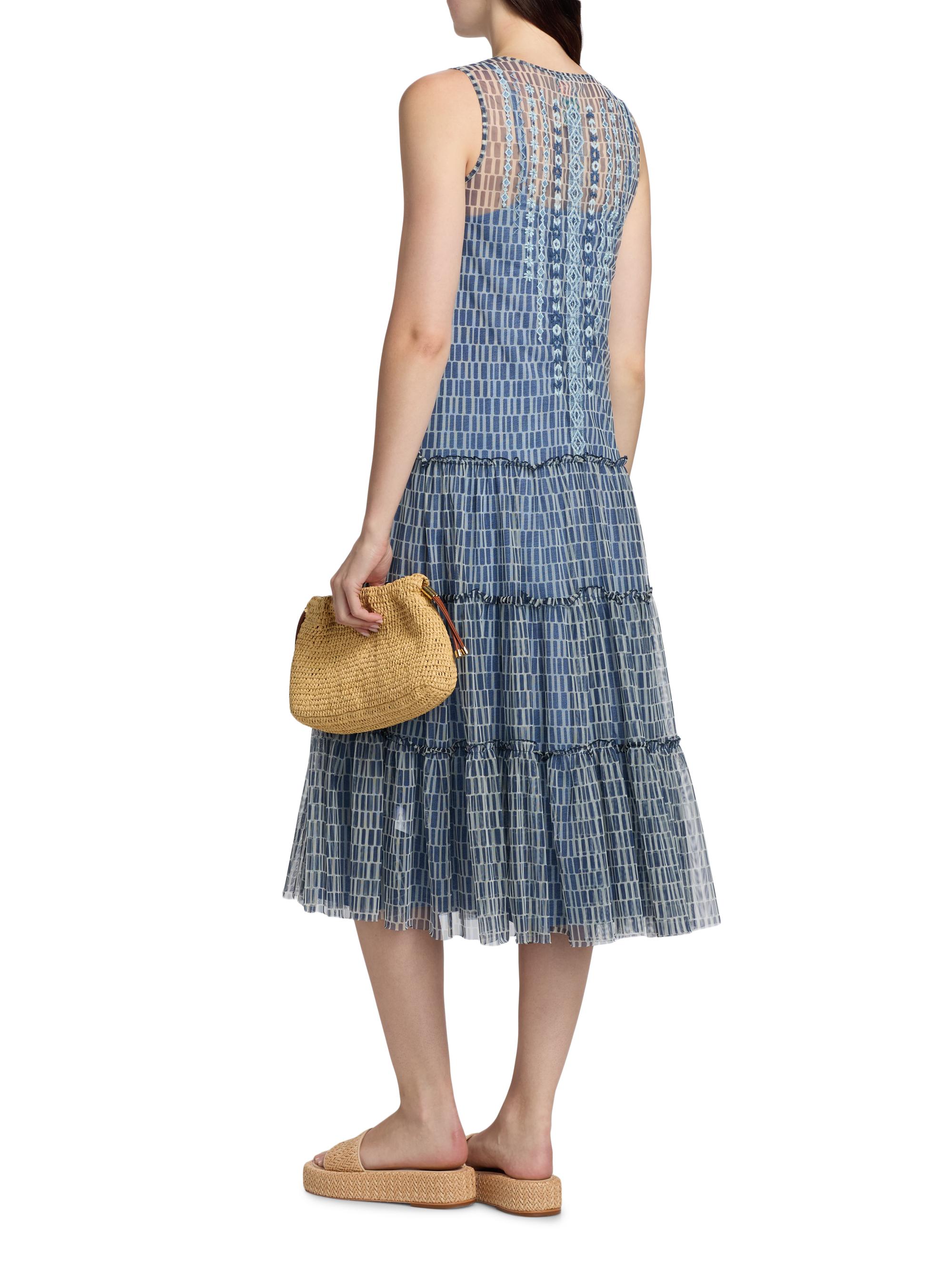 Dorotea Izumi Print Midi Dress