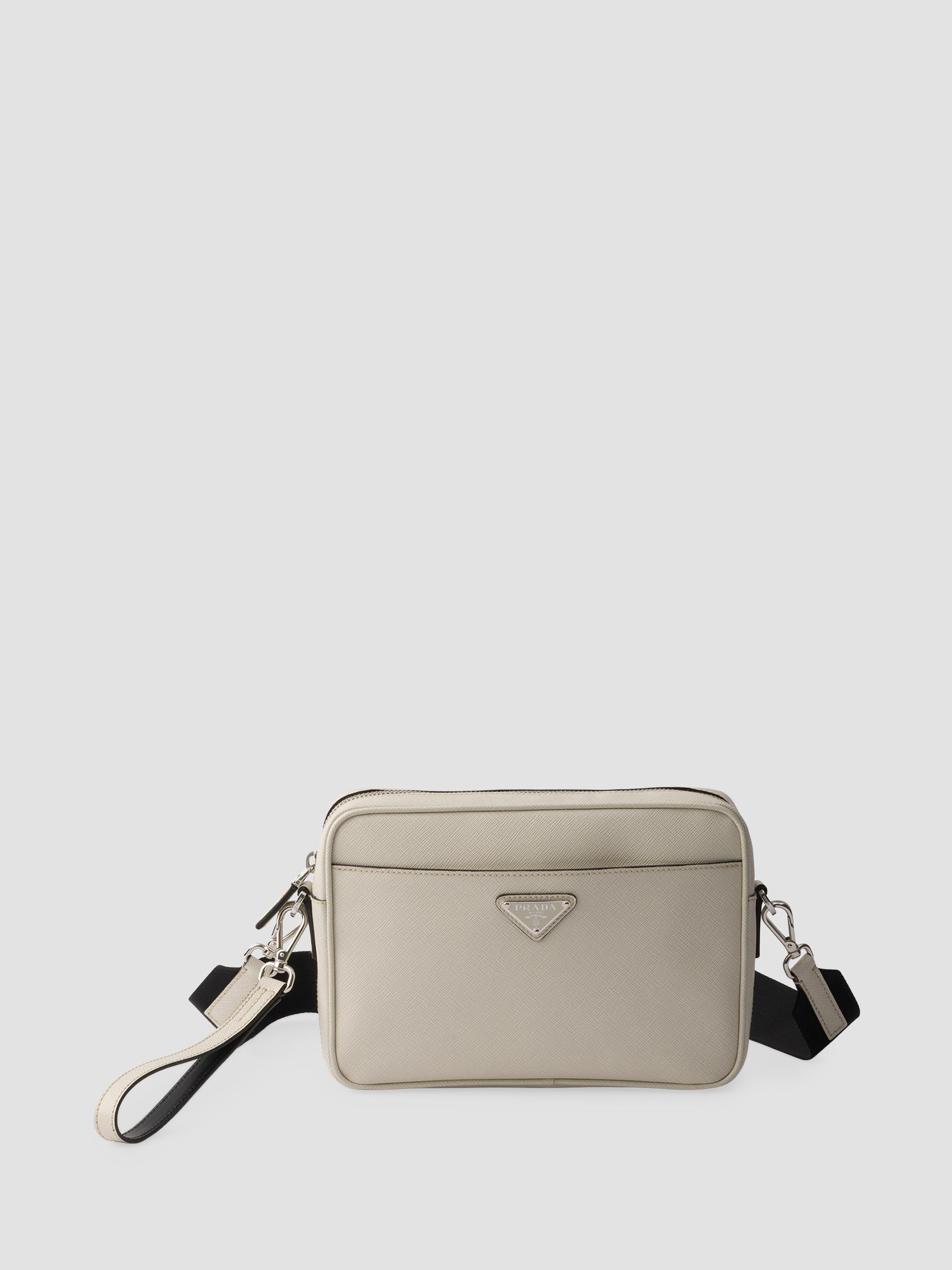 つ*め様 Saffiano Leather Shoulder Bag Prada Saffiano Leather Shoulder Bag | Saks Fifth Avenue