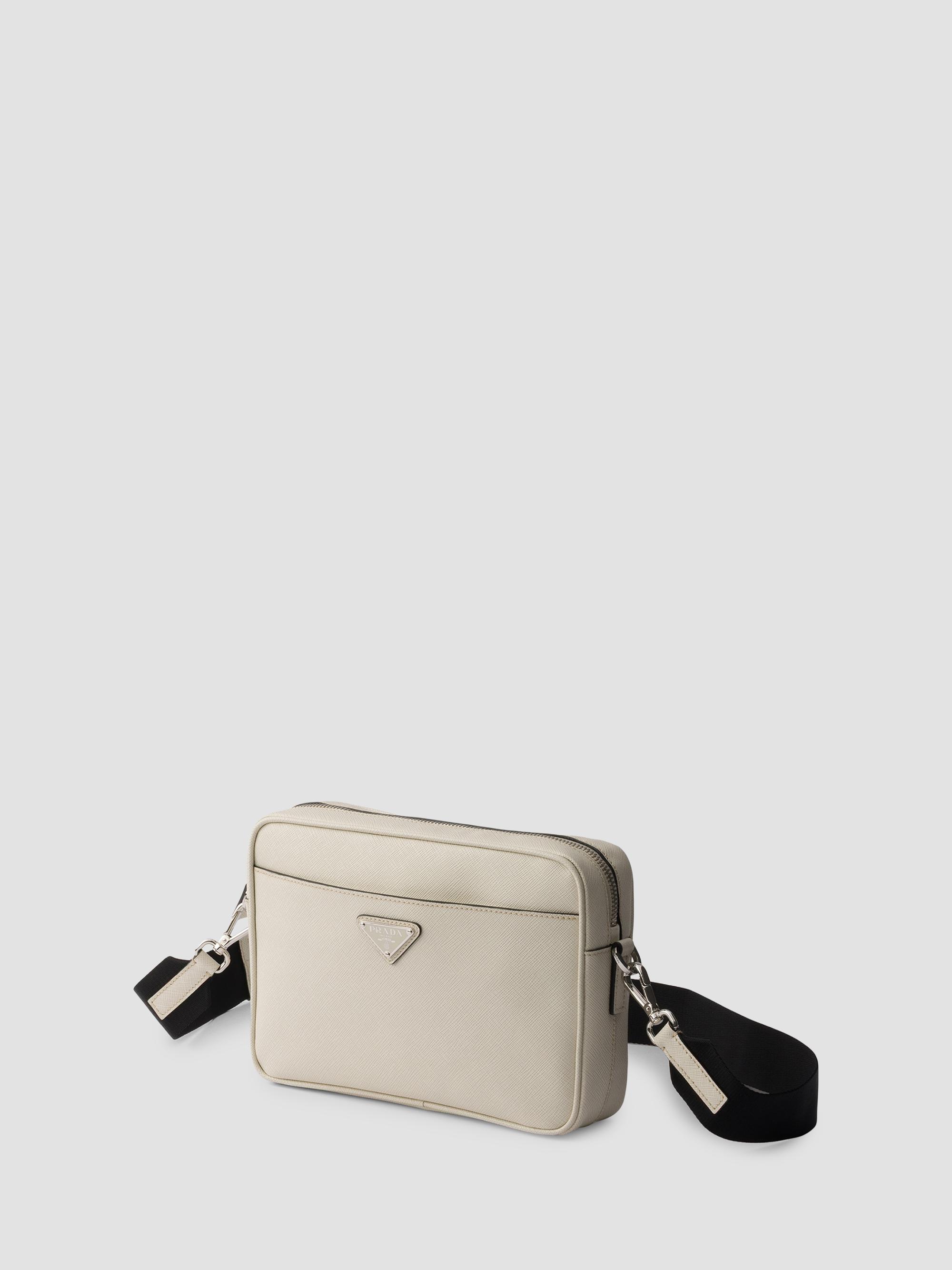 つ*め様 Saffiano Leather Shoulder Bag Prada Saffiano Leather Shoulder Bag | Saks Fifth Avenue